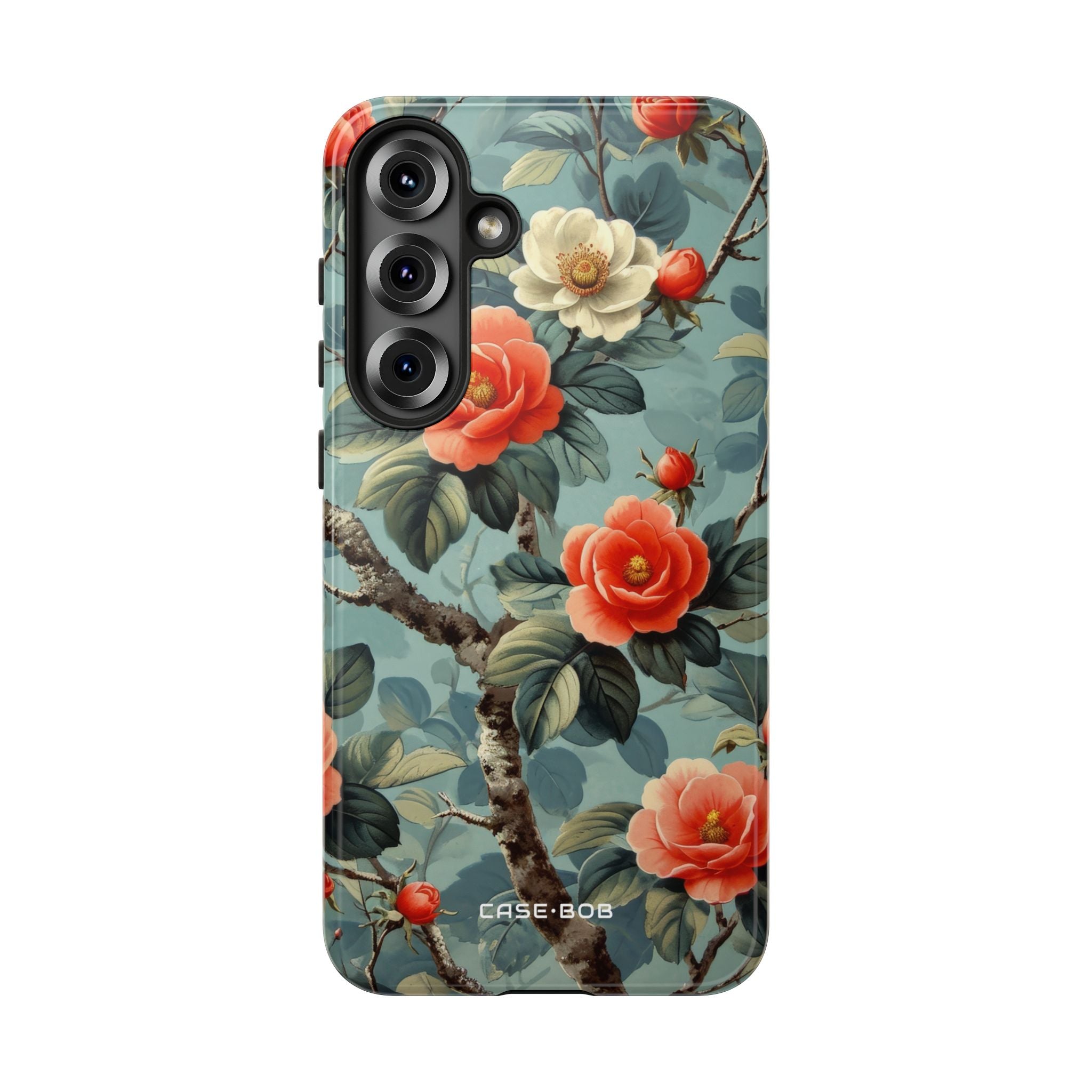 Coral Bloom Samsung S25 Plus Case - Tough