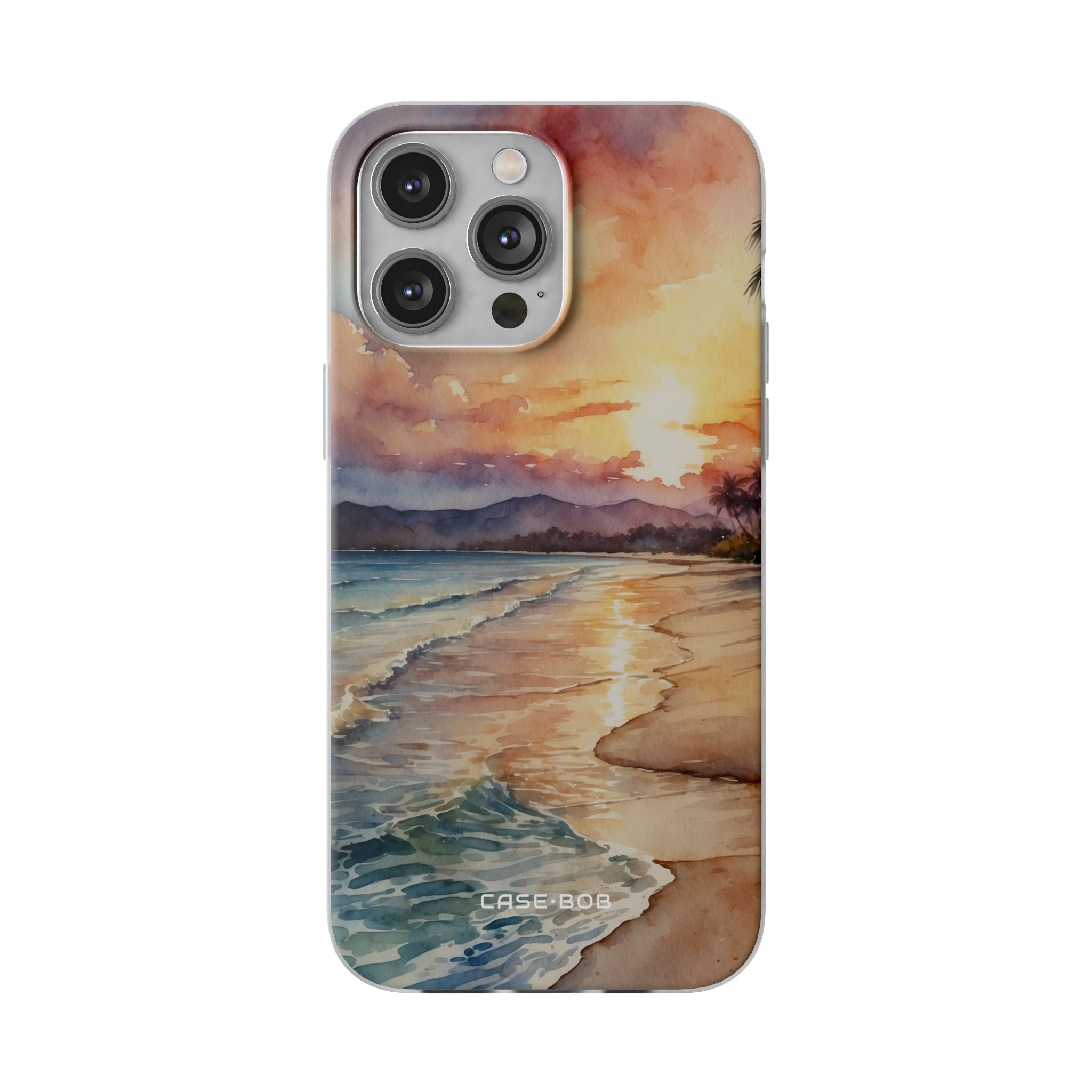 Sunset Reflection iPhone 14 Pro Max Case - Soft