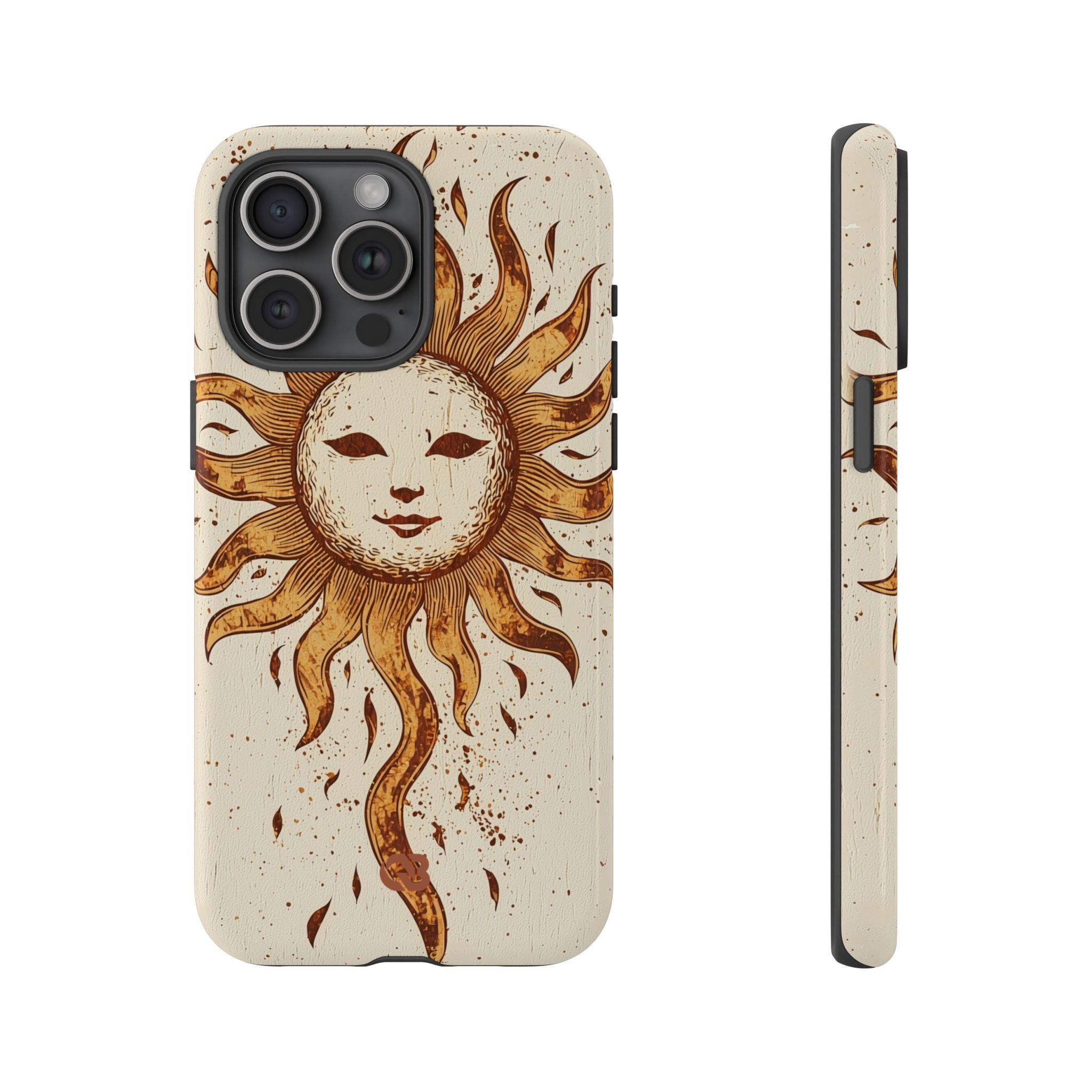 Rustic Solar Mask · Tough Phone Case for iPhone