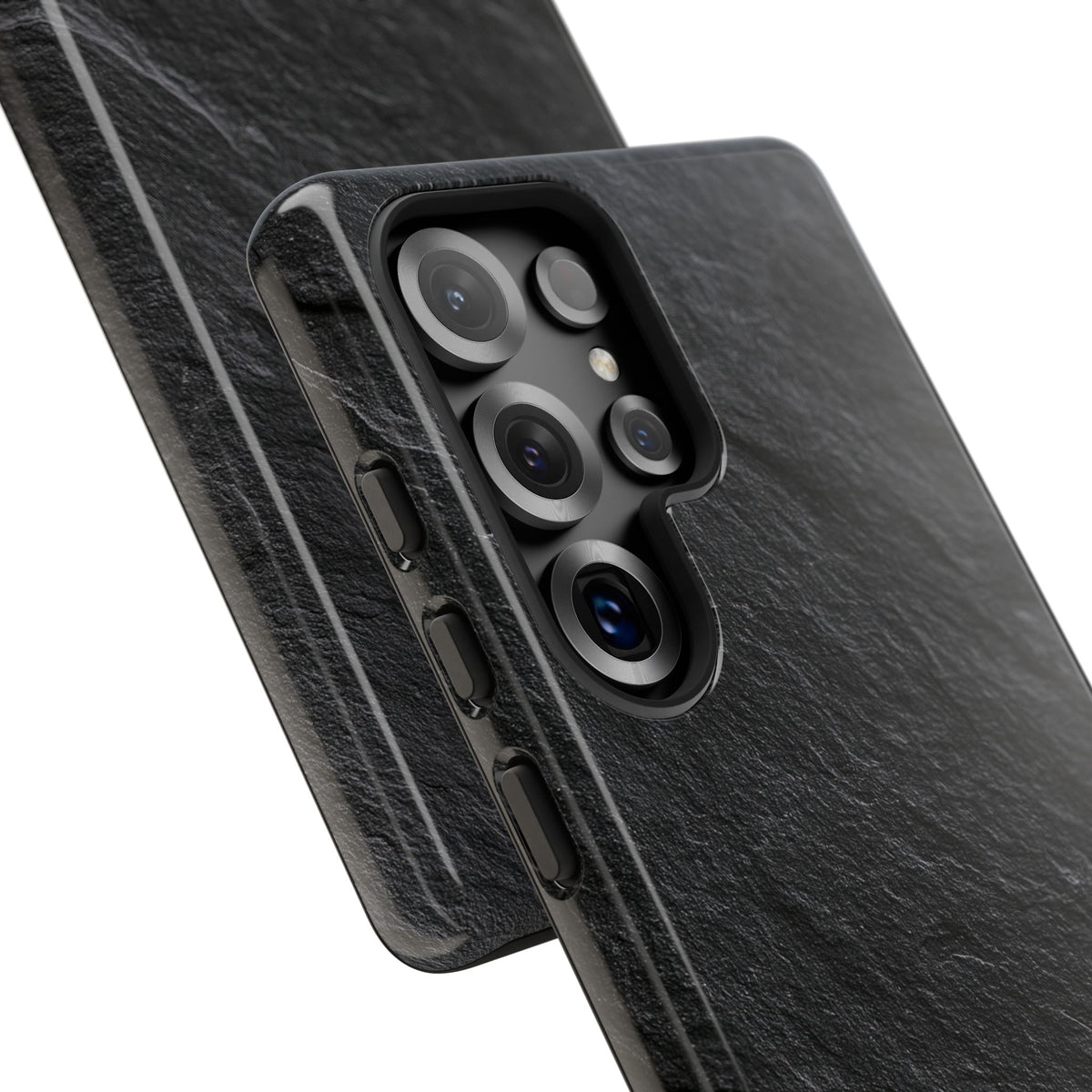Obsidian Slate · Tough Phone Case for Samsung · Black