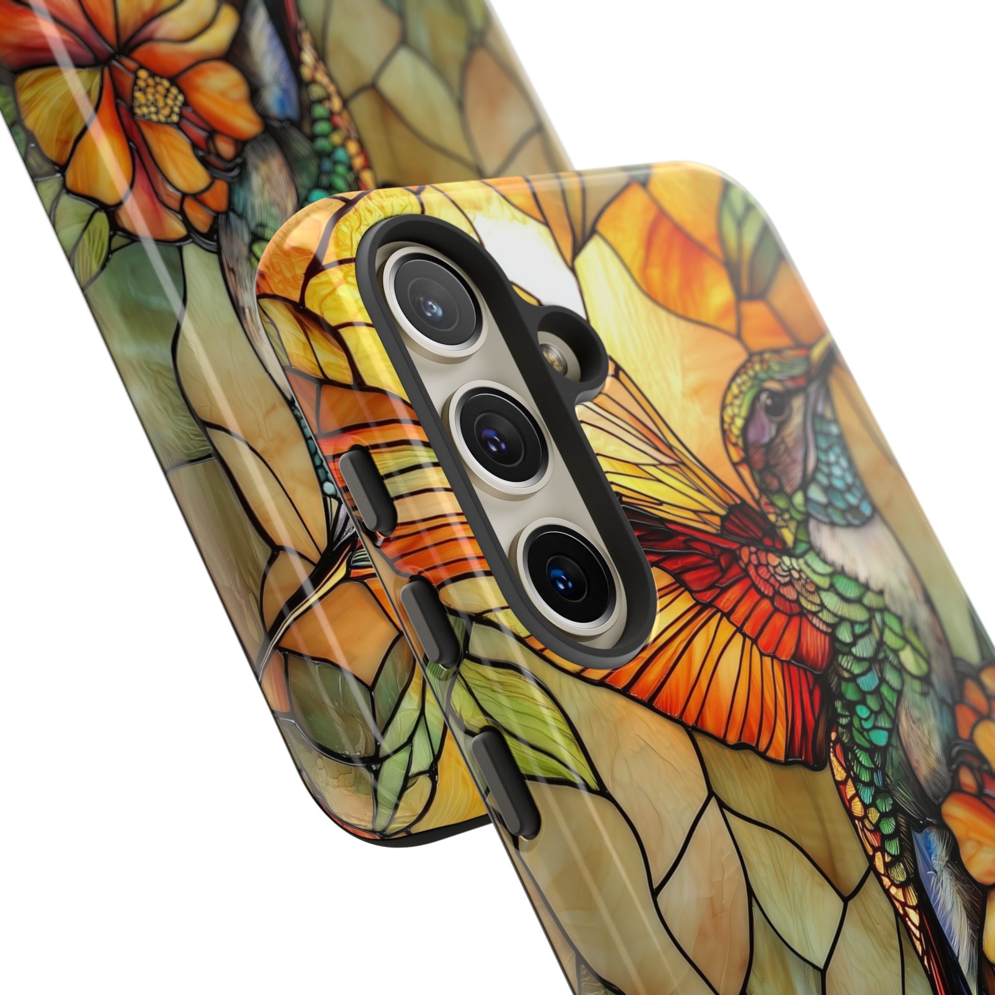 Amber Glass Hummingbird · Tough Handyhülle für Samsung