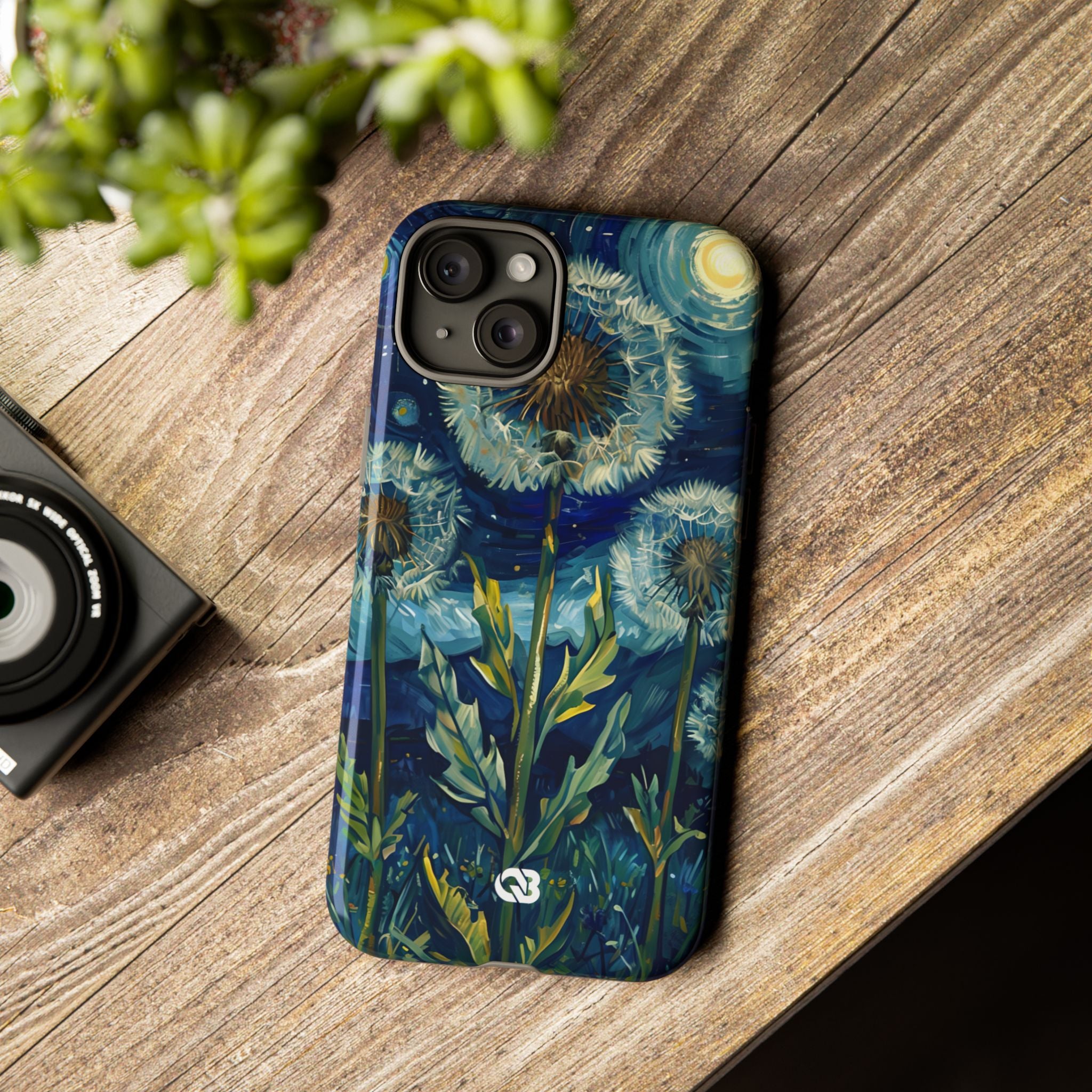 Starry Dandelion Swirl · Tough Telefoncover for iPhone