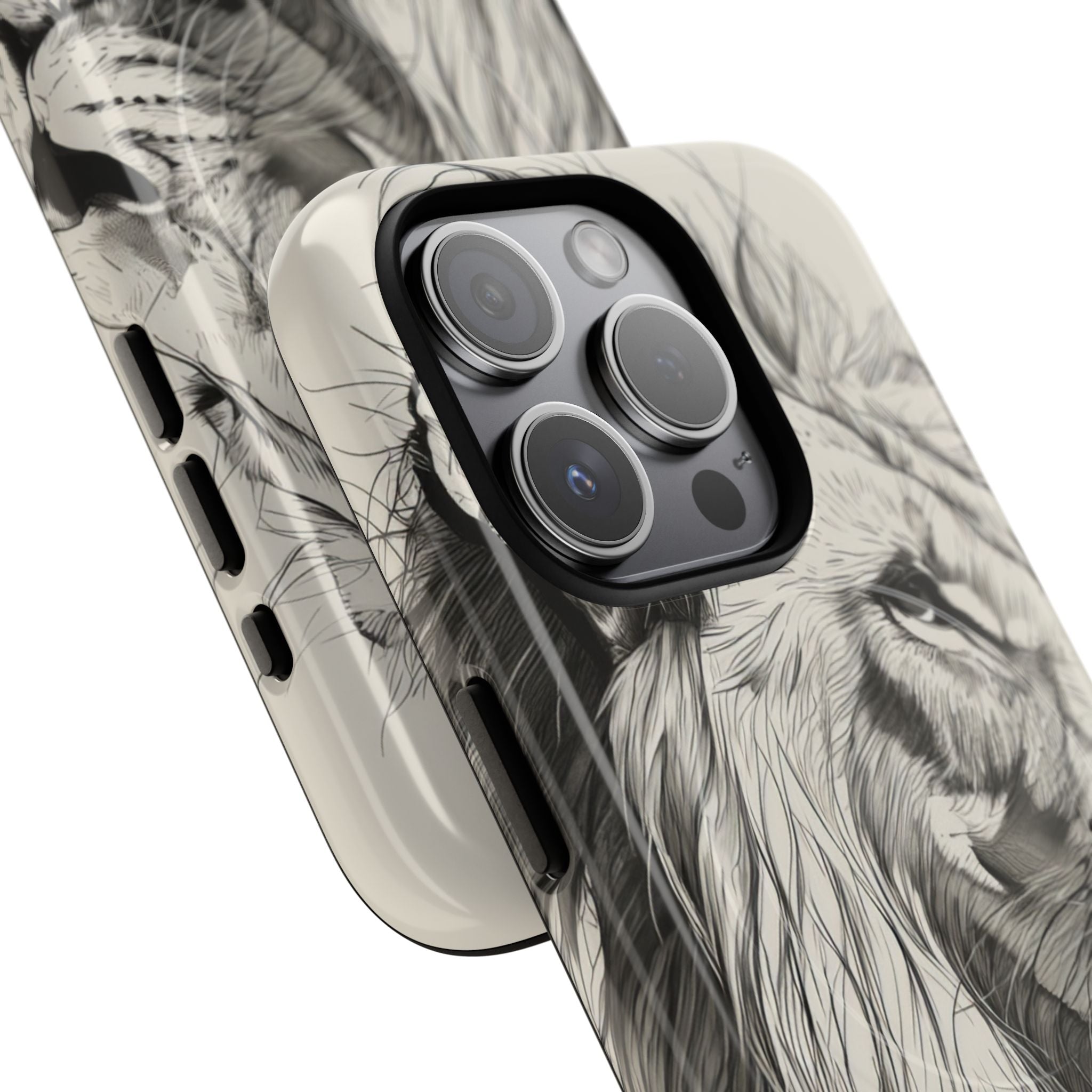 Lion Flow iPhone 15 Pro Case - Tough+