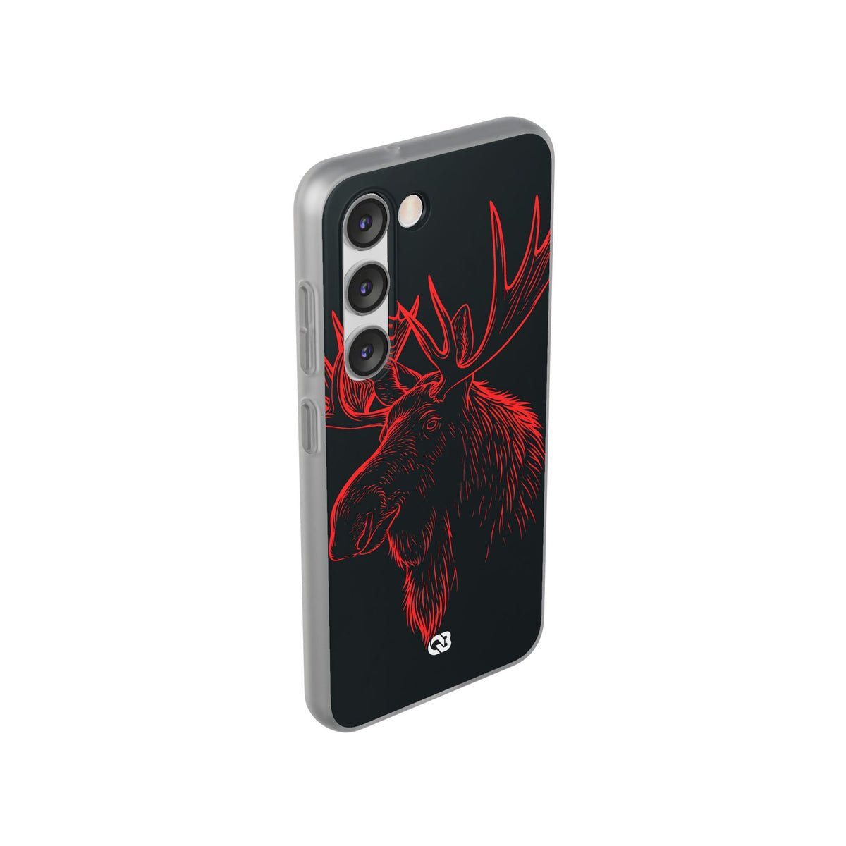 Nordic Elk · Lite Phone Case for Samsung · Black