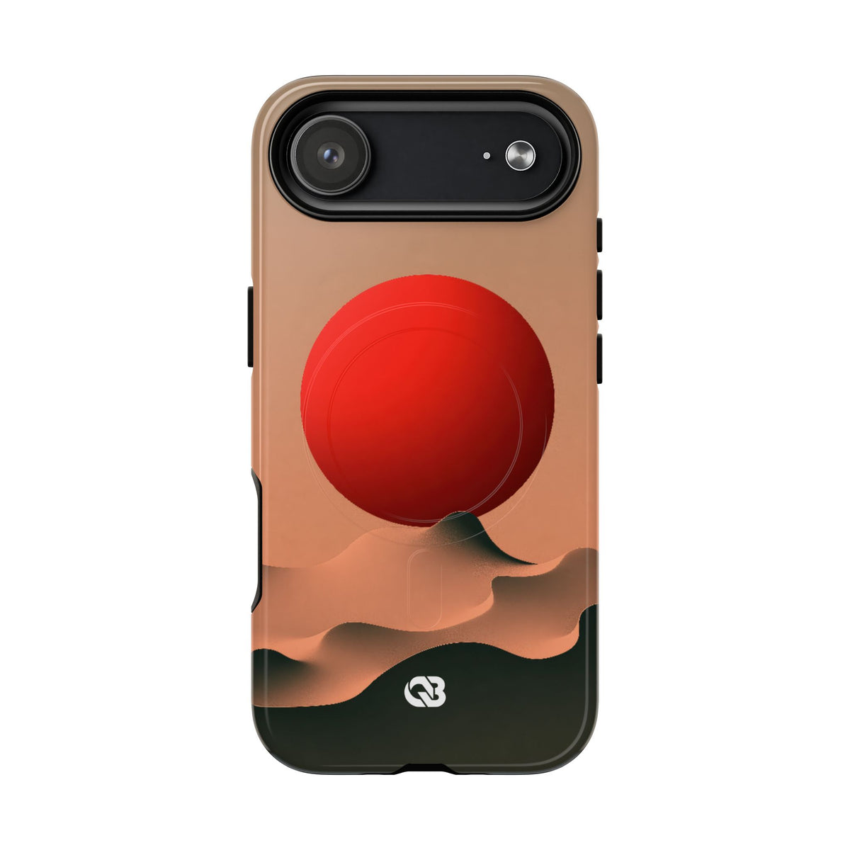 Crimson Sol Ridge · Tough 2.0 Magnetic Phone Case for iPhone · Red