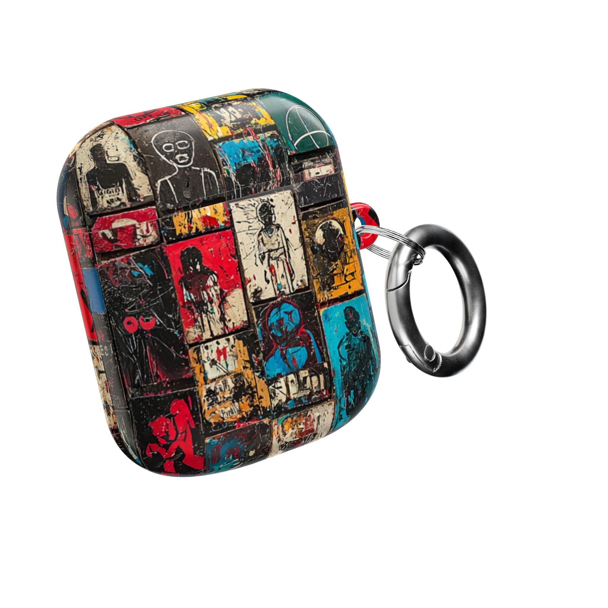 Portret Raster Crimson - AirPods Case