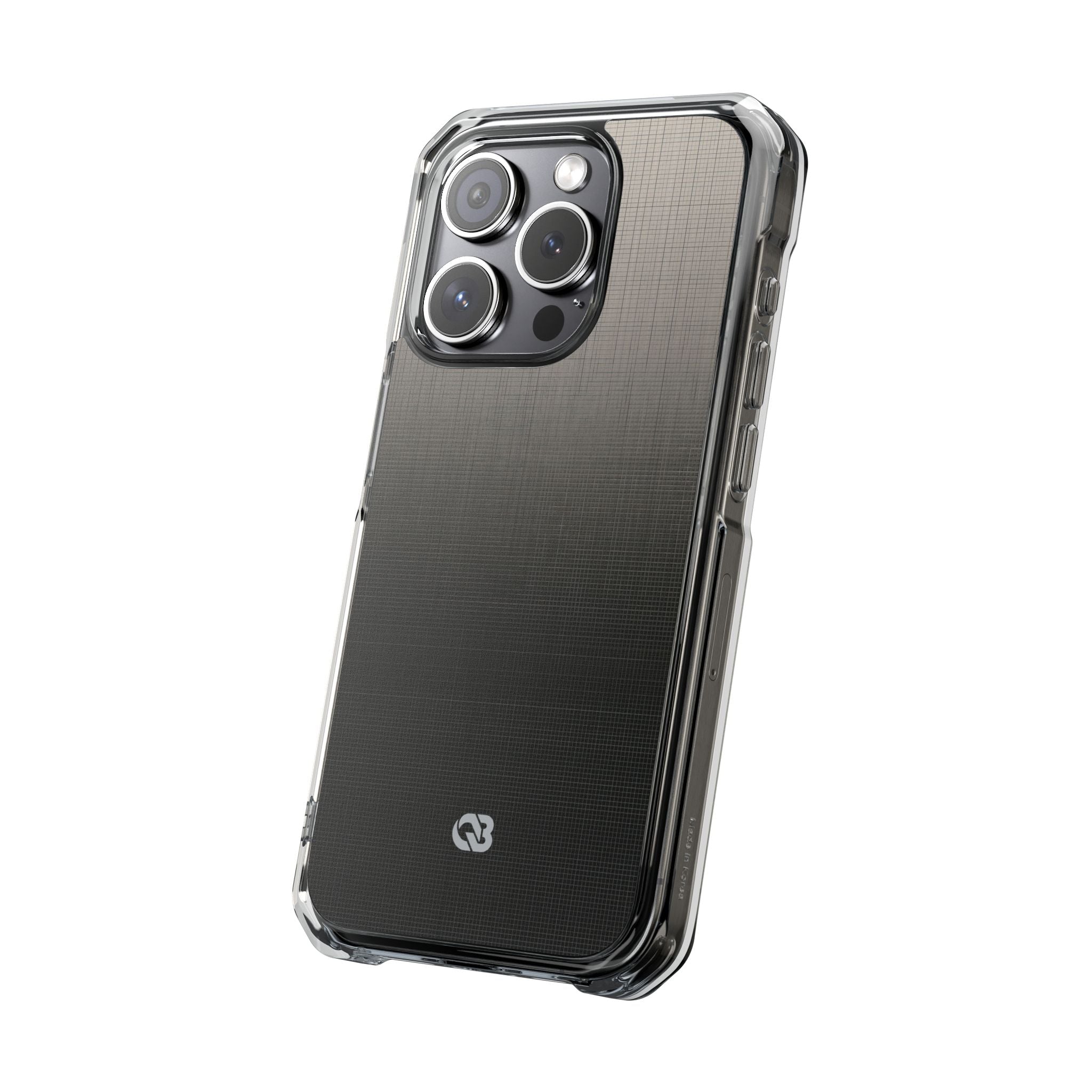 Grey Impact MagSafe Phone Case for iPhone - Faded Sand Mesh