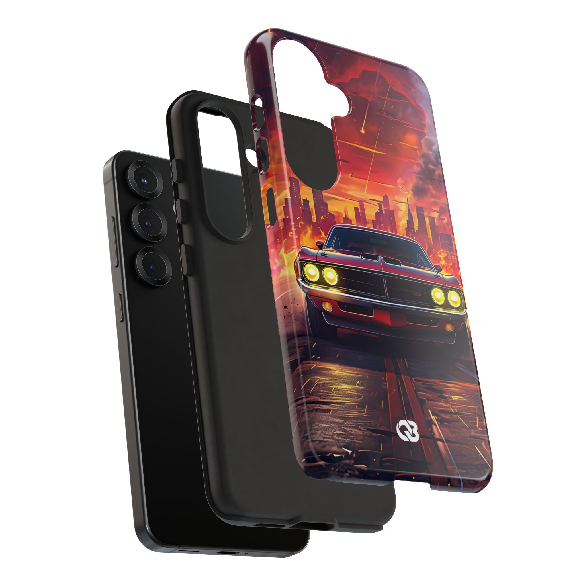 Inferno City Run · Tough Coque de téléphone pour Samsung