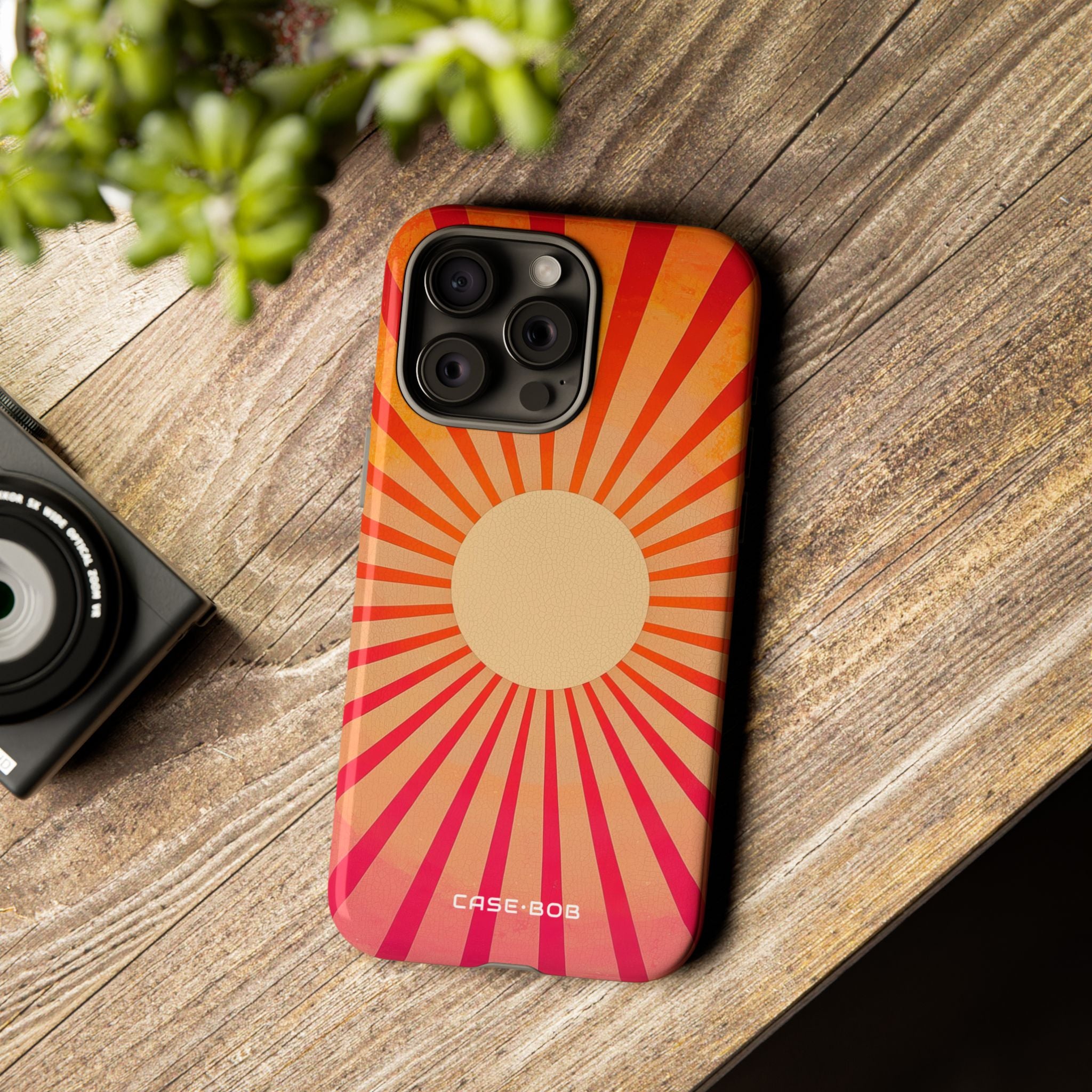 Sunburst Radiance iPhone 15 Pro Max Case - Tough