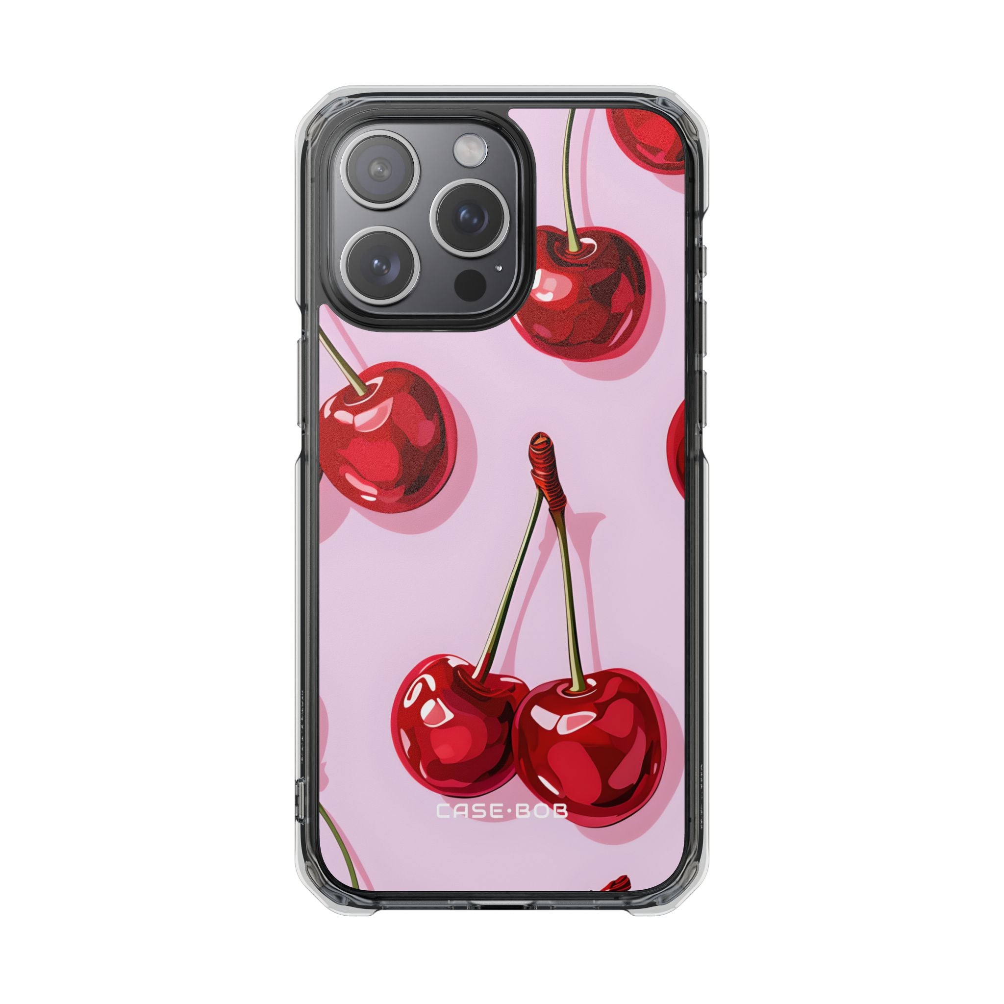 Glossy Cherry Burst iPhone 15 Pro Max Case - Impact - CASE•BOB