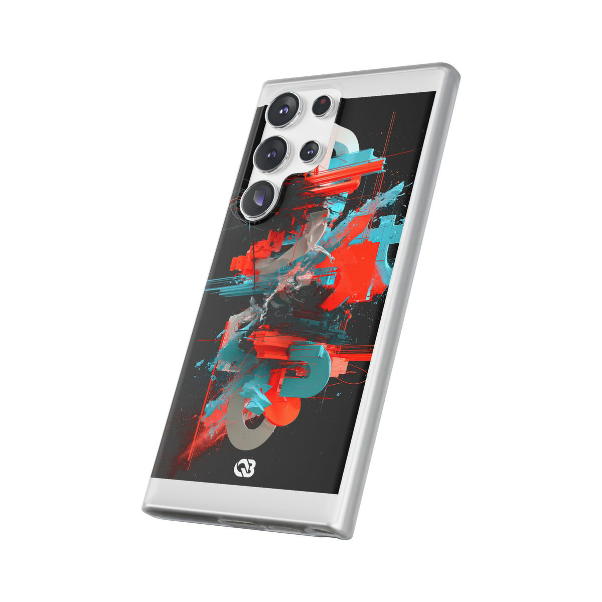Fragmented Cyber Core · Lite Phone Case for Samsung · Black