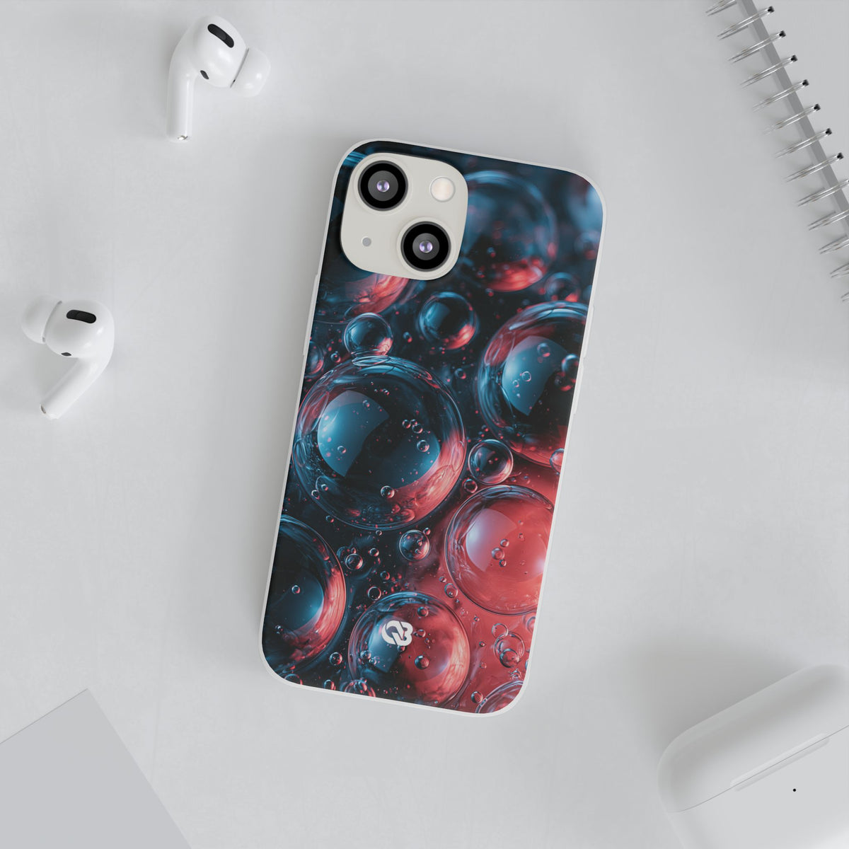 Aqua Gel Spheres · Lite Phone Case for iPhone · Blue