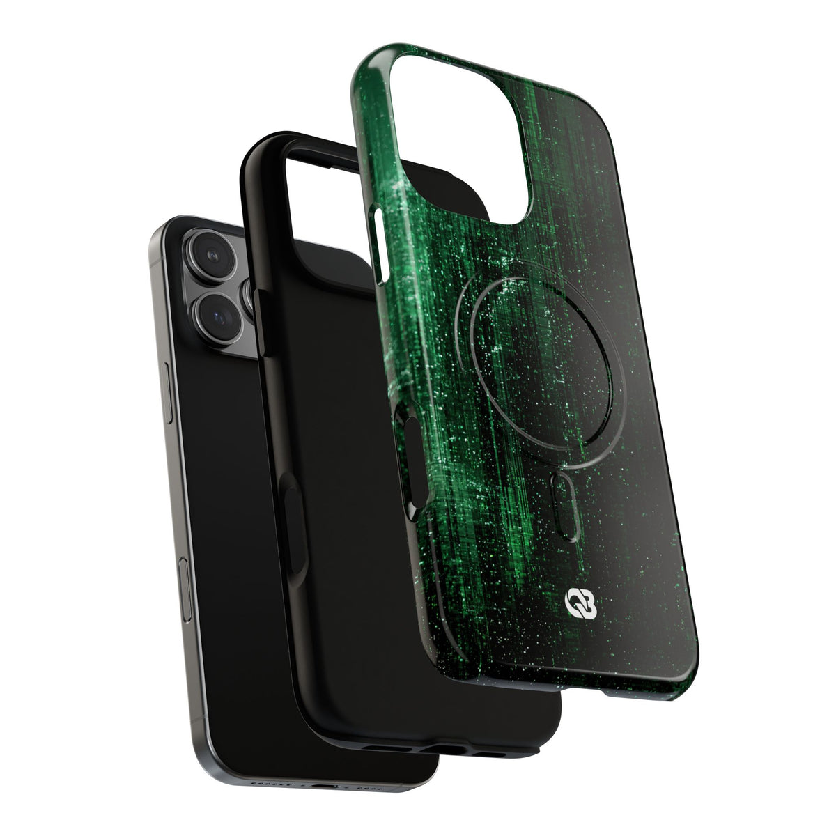 Emerald Void · Tough 2.0 Magnetic Phone Case for iPhone · Green