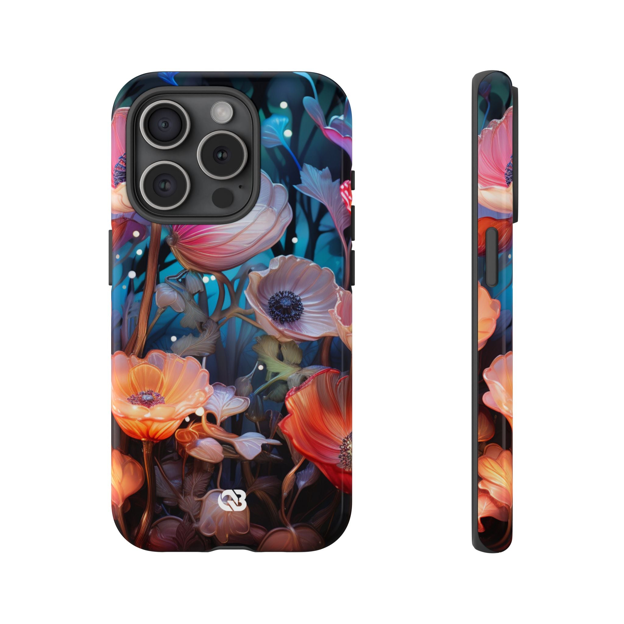 Luminous Poppy Glade · Tough Hoesje voor iPhone