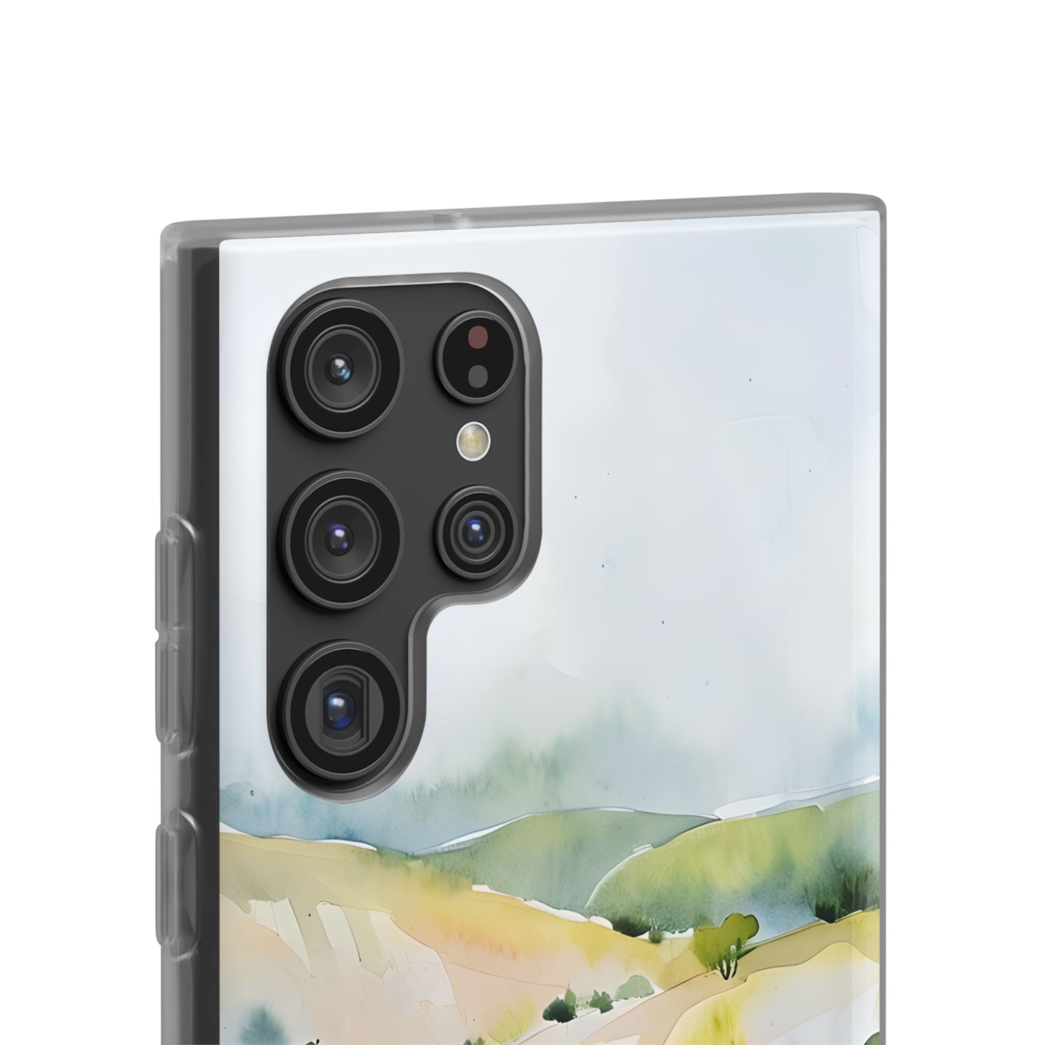 Verdant Mist Valleys · Soft Custodia per Samsung