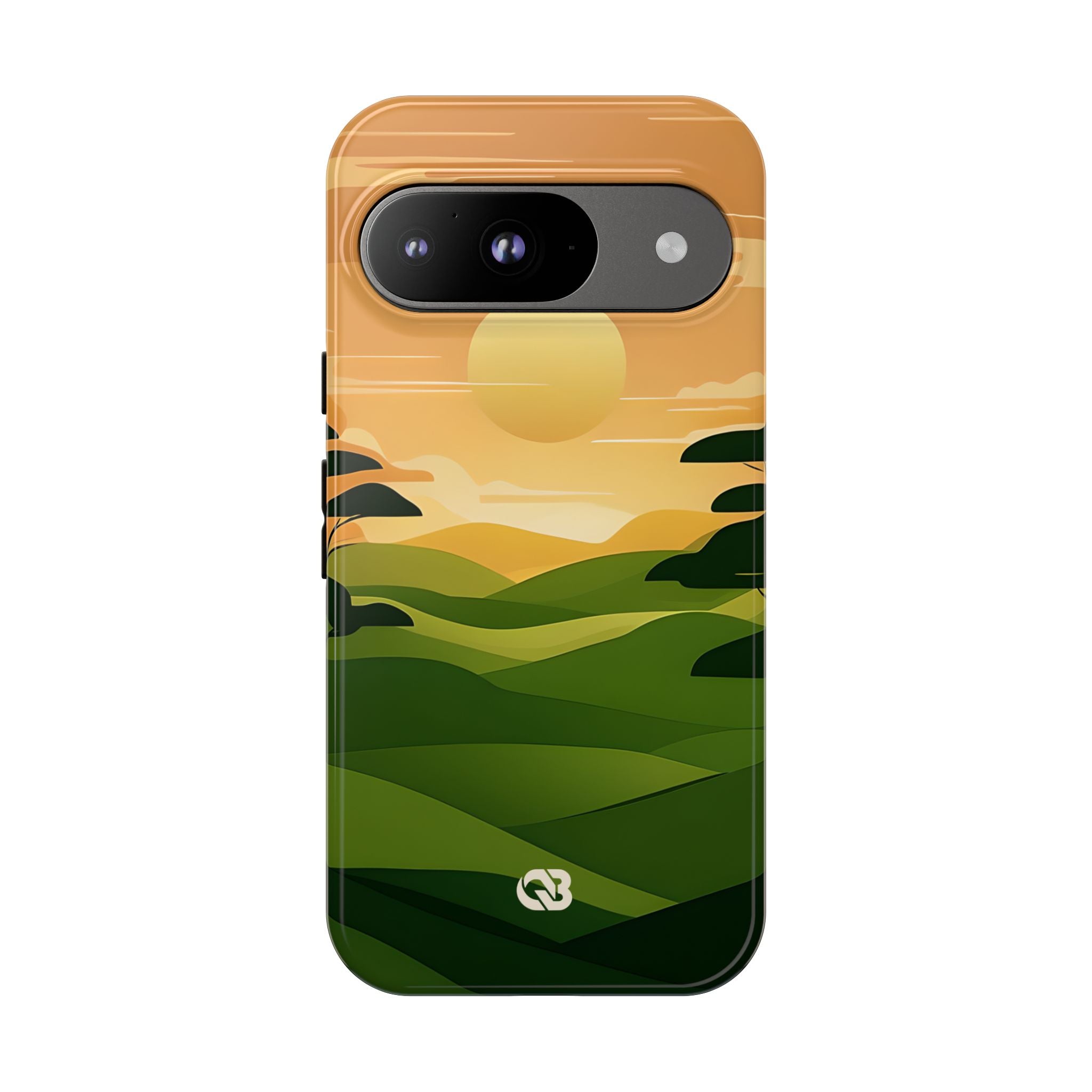 Verdant Horizon Sun · Tough Phone Case for Google Pixel