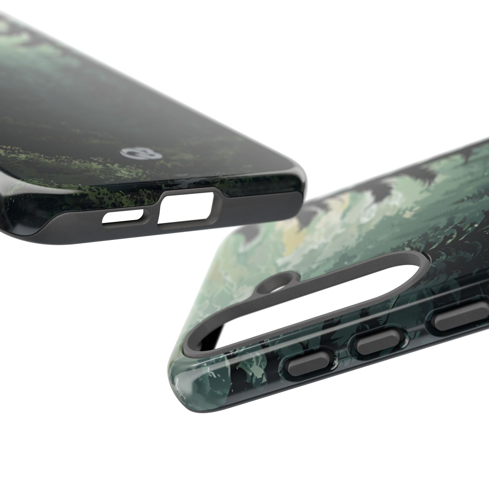Misty Pine Shadow · Coque de téléphone Tough pour Samsung