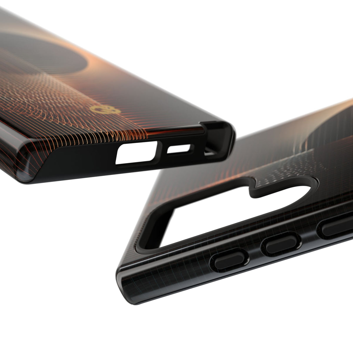 Amber Meridian · Tough Phone Case for Samsung · Black