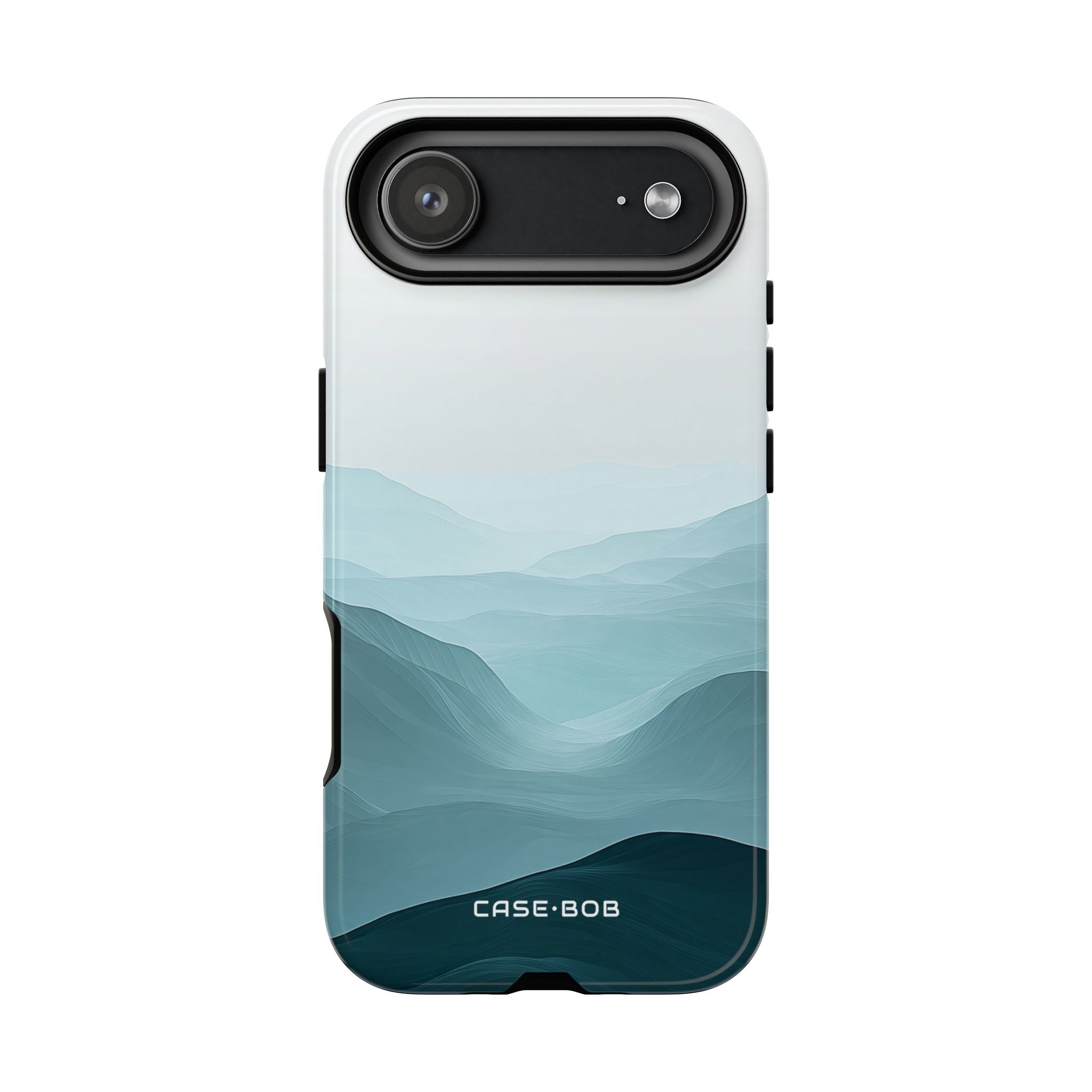Teal Mist Mountains iPhone 17 Air Case - Tough - CASE•BOB