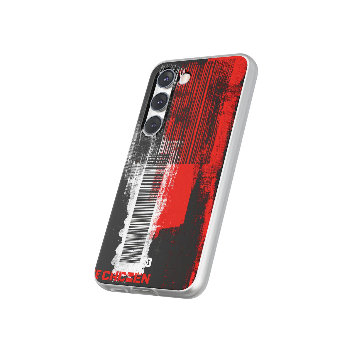 Distorted Barcode · Lite Phone Case for Samsung · Black