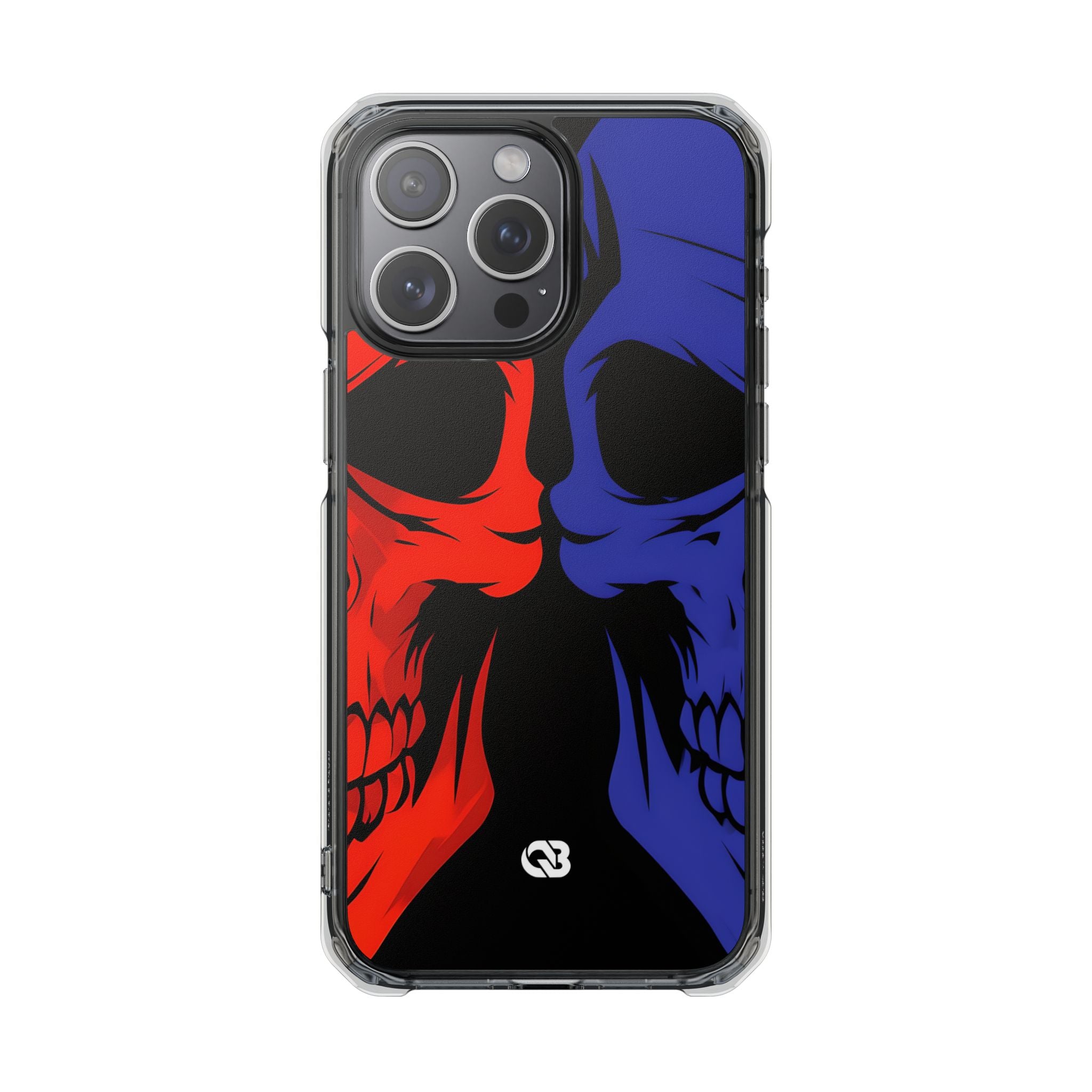 Crimson Cobalt Skulls · Impact Phone Case for iPhone · Magsafe