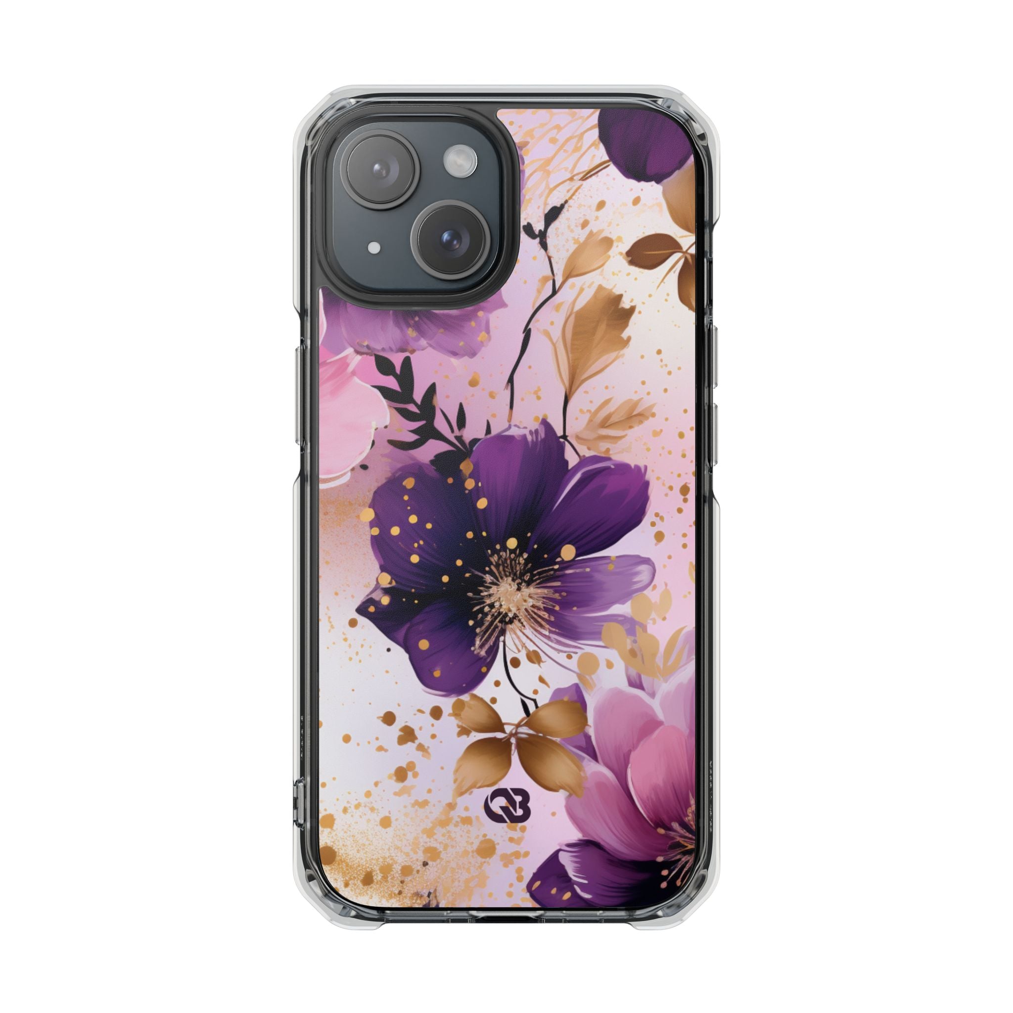 Gilded Violet Bloom · Impact Phone Case for iPhone · Magsafe