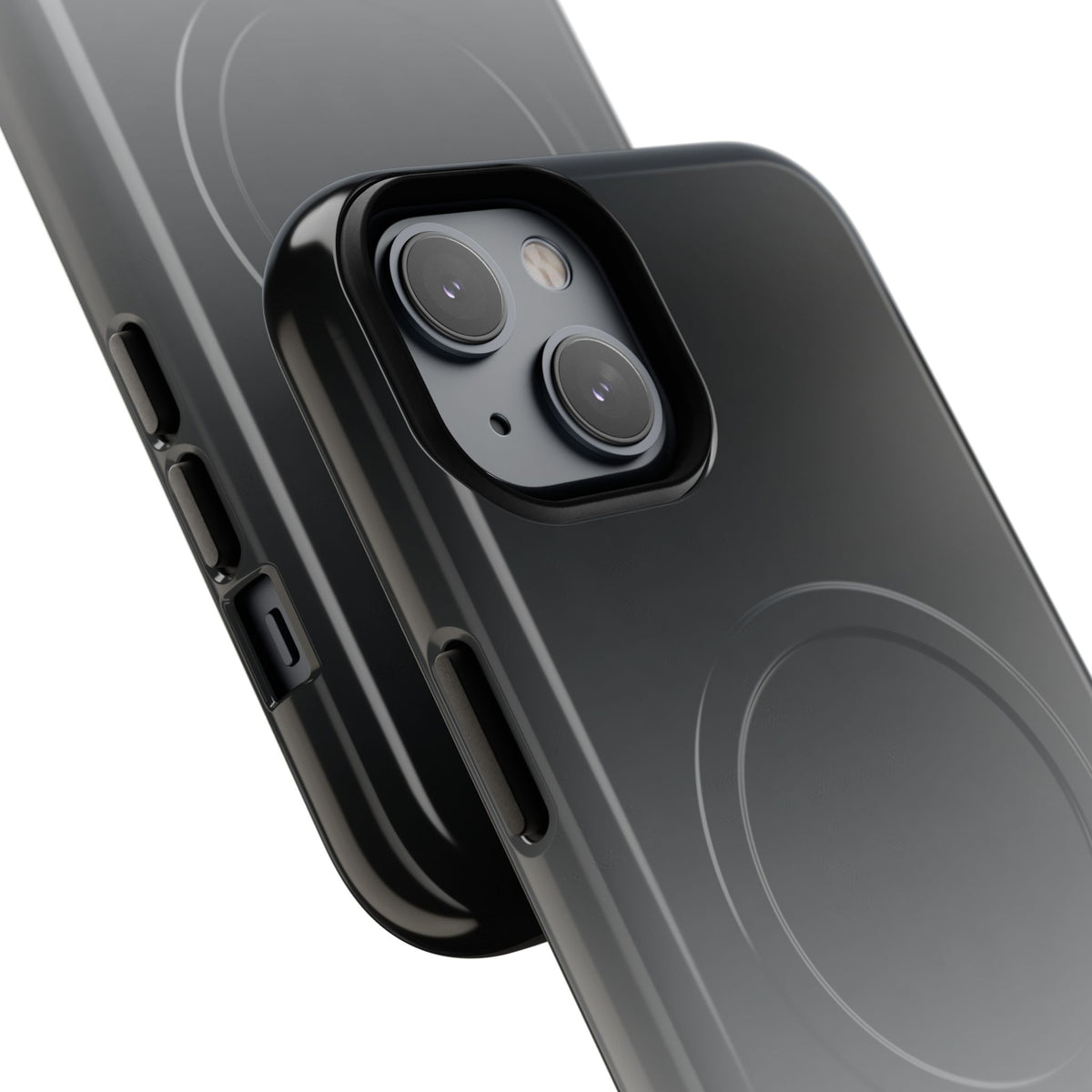 Noir Ombre Fade · Tough 2.0 Magnetic Phone Case for iPhone · Black