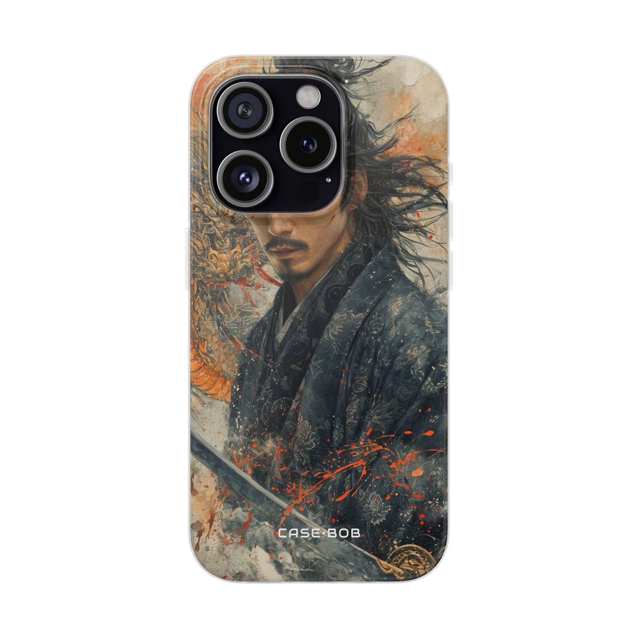 Dragonblade Krieger iPhone 15 Pro Case - Soft