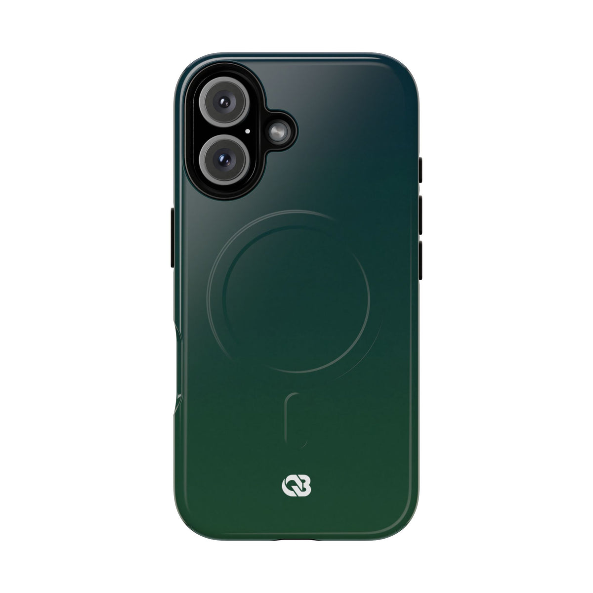 Green Tough 2.0 Magsafe Phone Case for iPhone - Midnight Pine Horizon