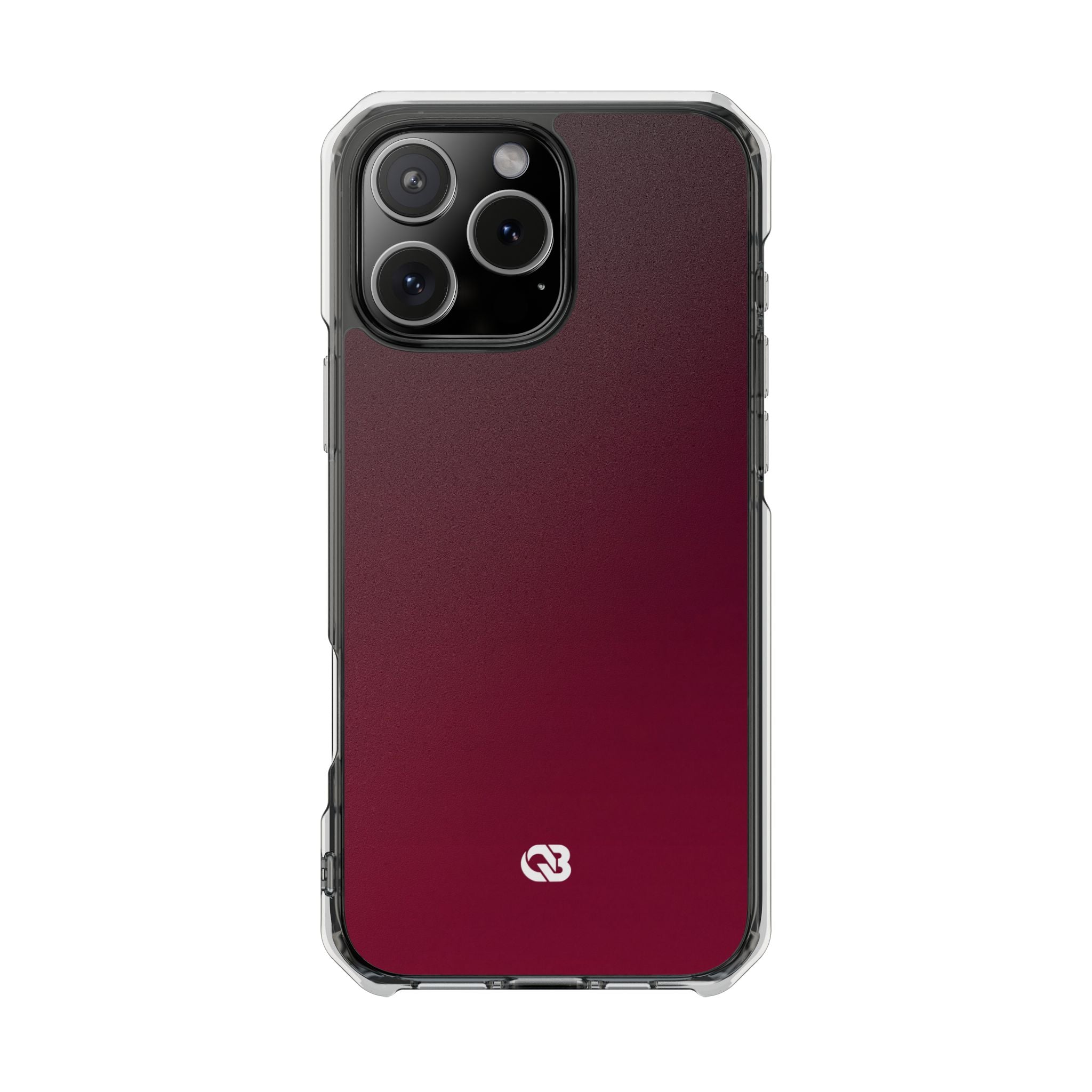 Red Impact MagSafe Phone Case for iPhone - Deep Sangria Gradient