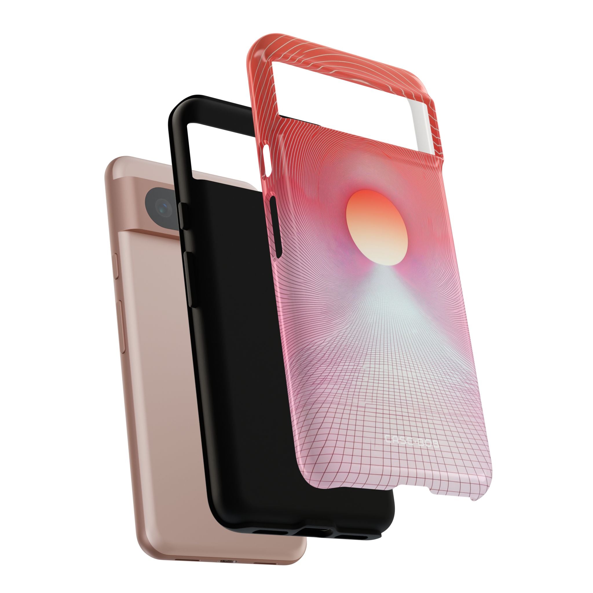 Orange Portal Google Pixel 8 Case - Tough