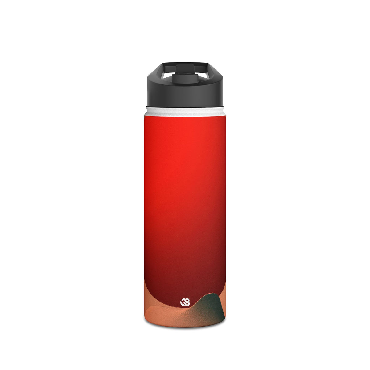Crimson Sol Ridge · Insulated Water Bottle · Red