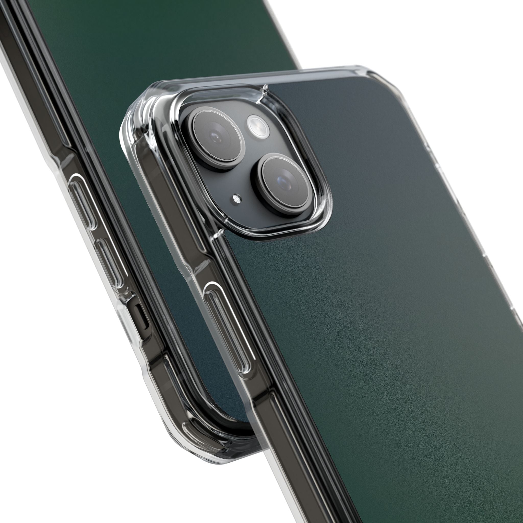 Green Impact MagSafe Phone Case for iPhone - Midnight Pine Horizon