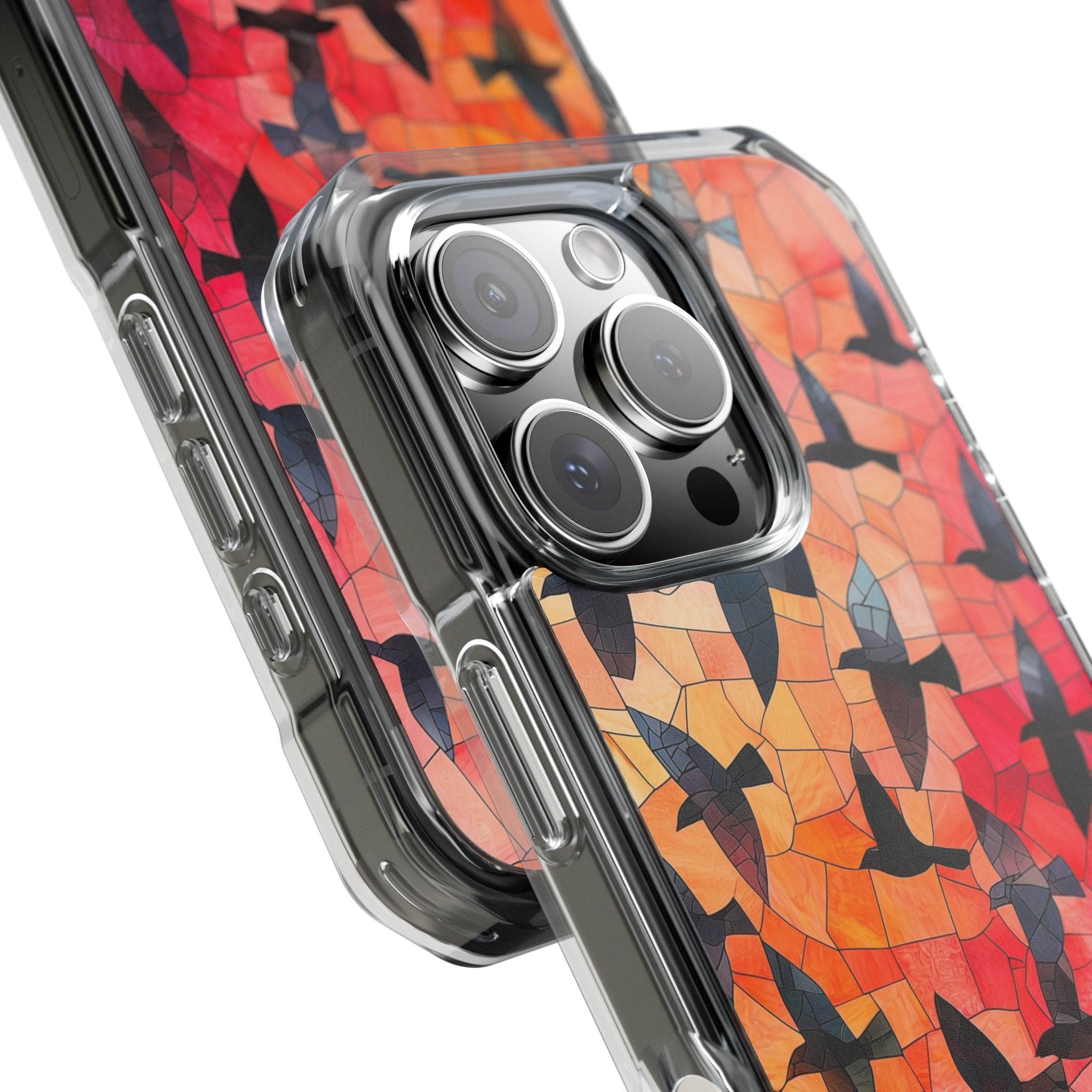Ember Mosaic Wings · Impact Coque de téléphone pour iPhone · Magsafe