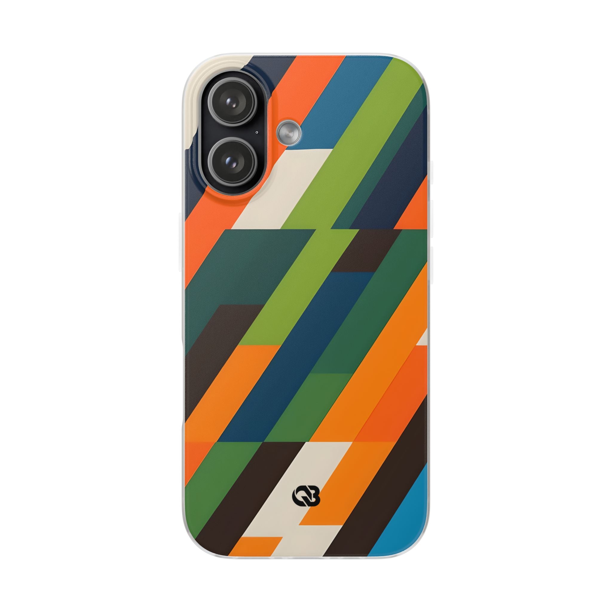 Angled Retro Mosaic · Soft Handyhülle für iPhone