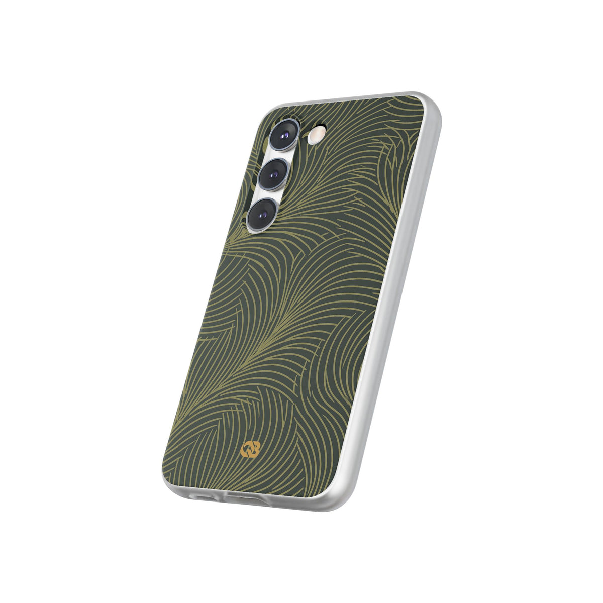 Midnight Palm Frond · Lite Phone Case for Samsung · Green