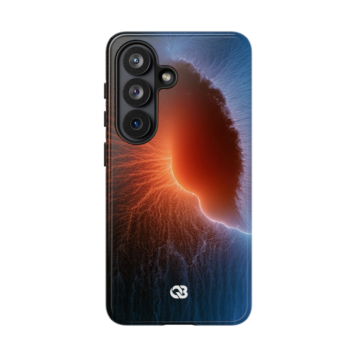 Thermal Aura Pulse · Tough Phone Case for Samsung · Blue