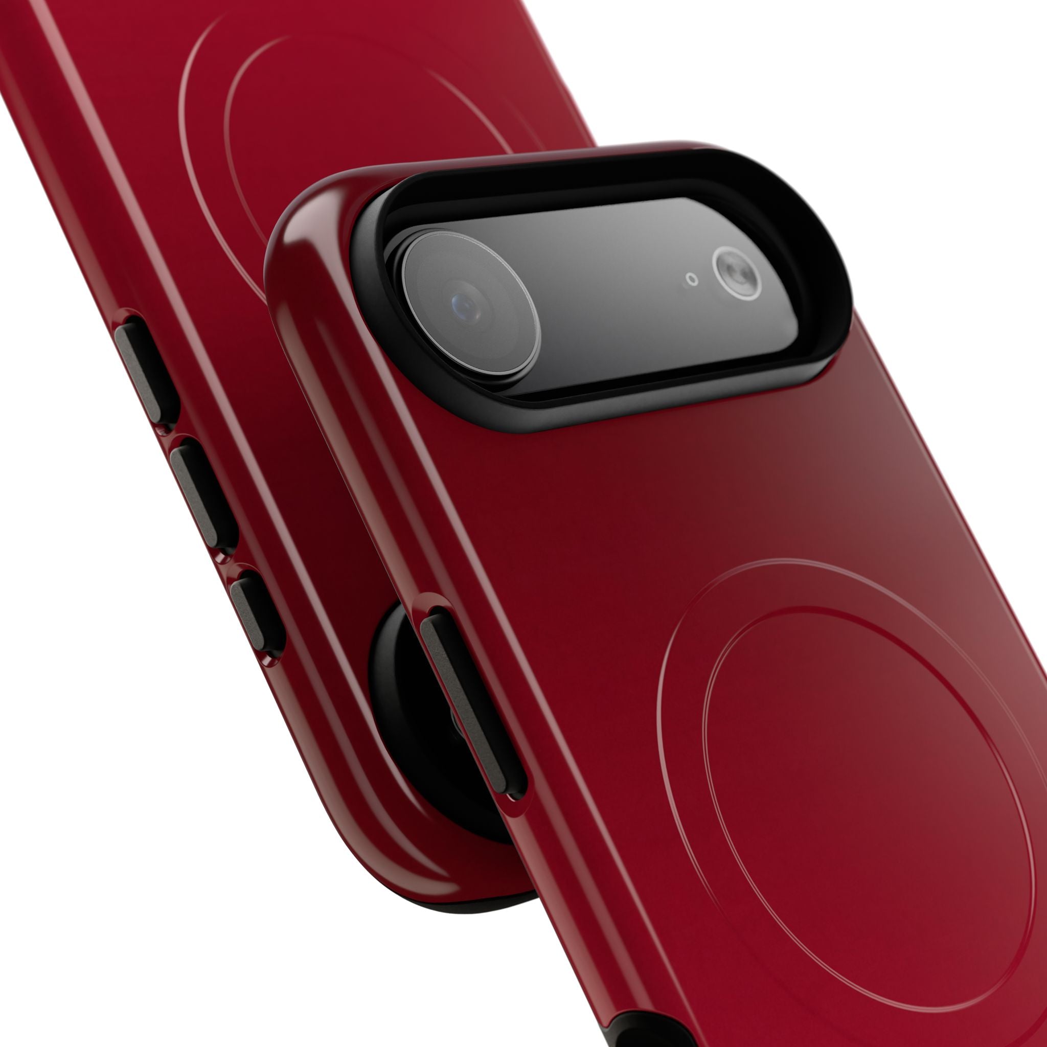 Red Tough 2.0 Magsafe Phone Case for iPhone - Crimson Velvet Fade