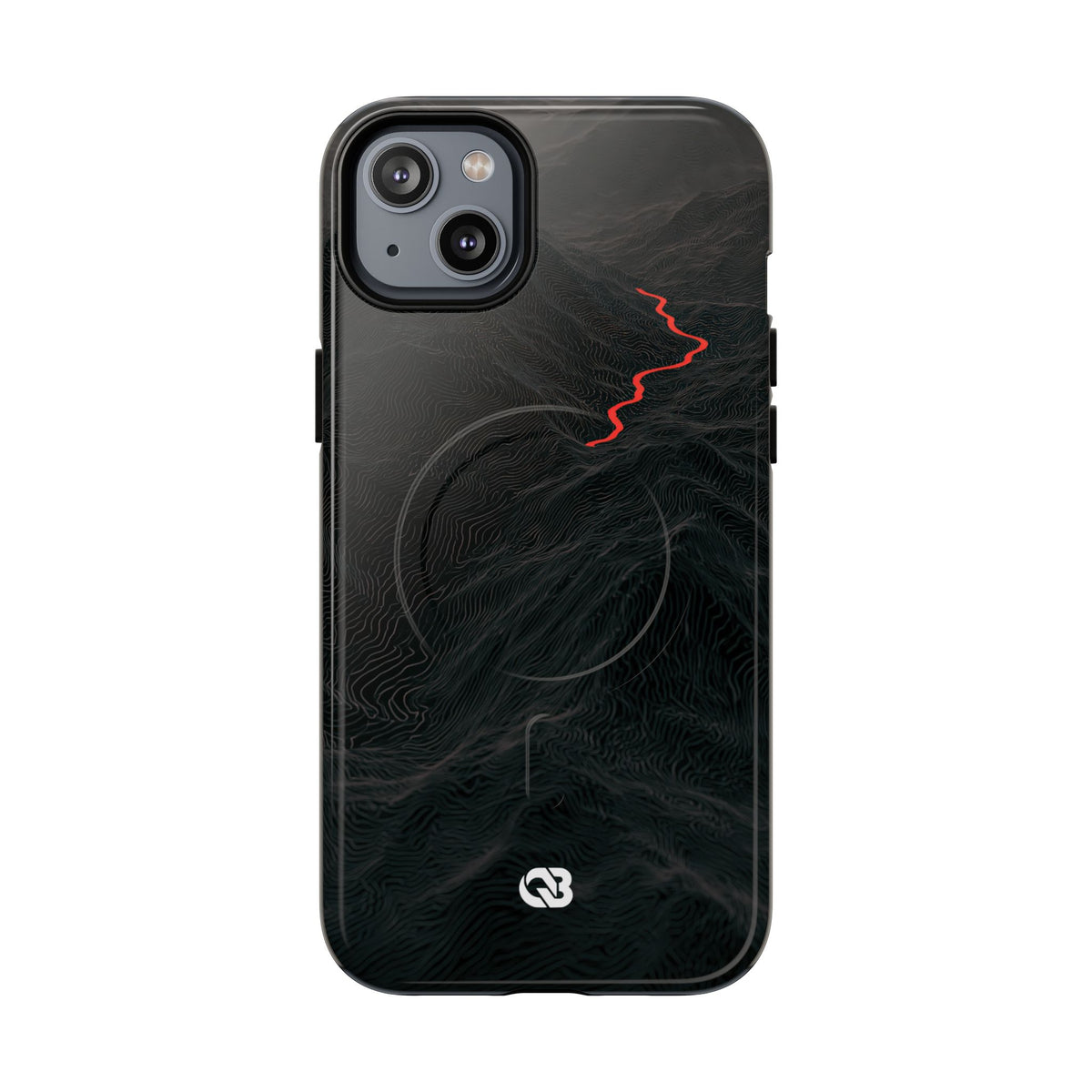Crimson Ridge Pass · Tough 2.0 Magnetic Phone Case for iPhone · Black