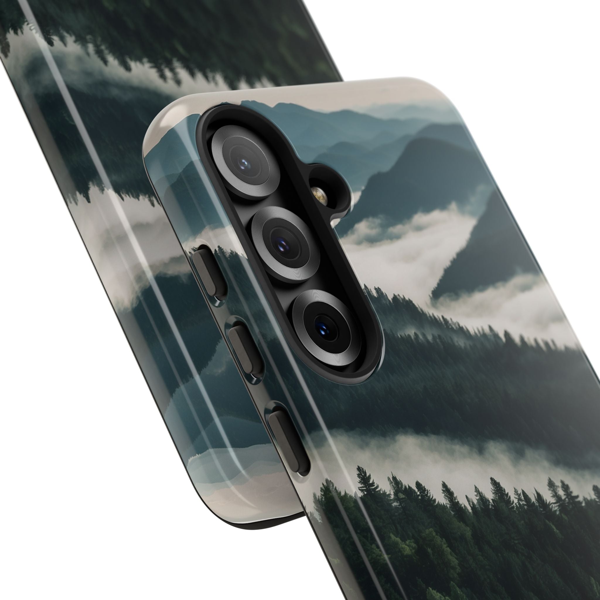 Misty Pine Peaks · Tough Phone Case for Samsung