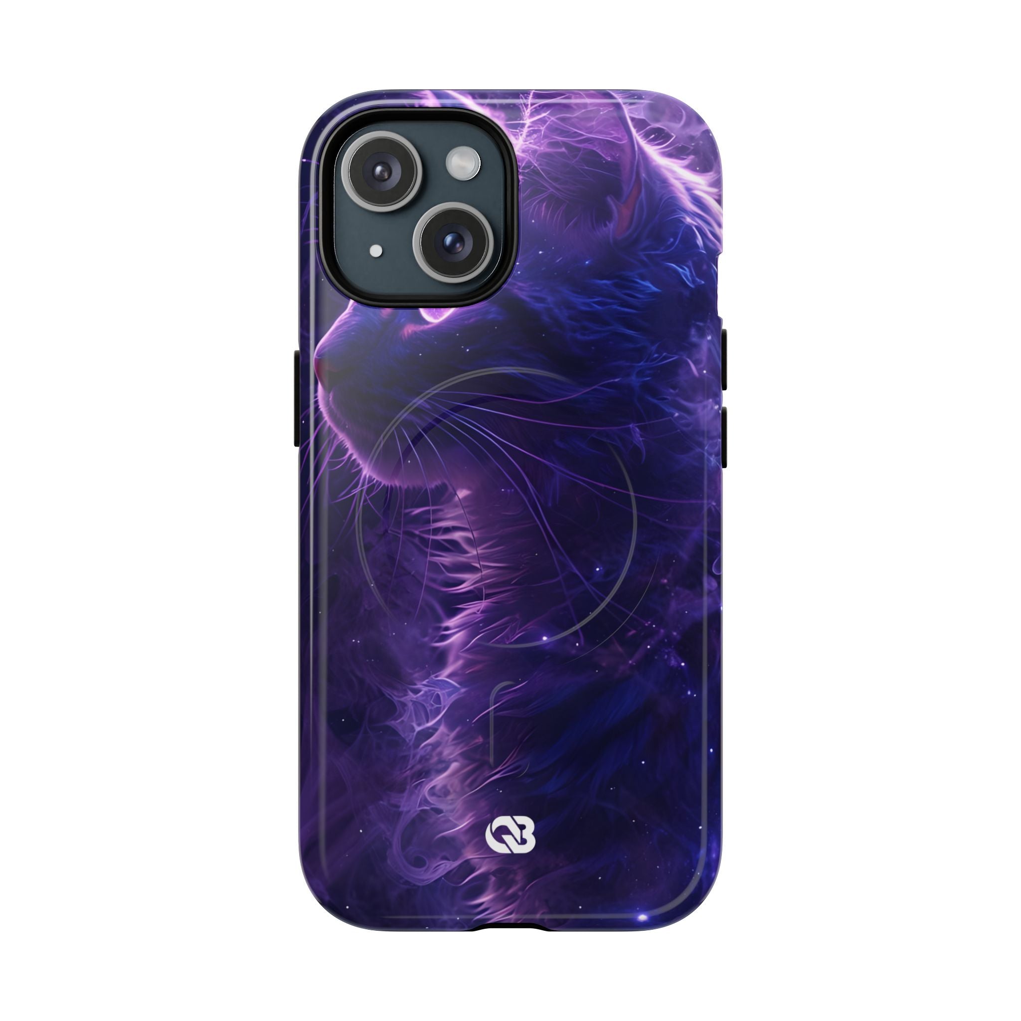 Purple Void Feline · Tough+ Phone Case for iPhone · Magsafe