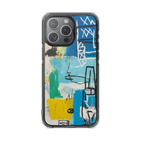 Azul urbano garabato · Impacto Case · MagSafe