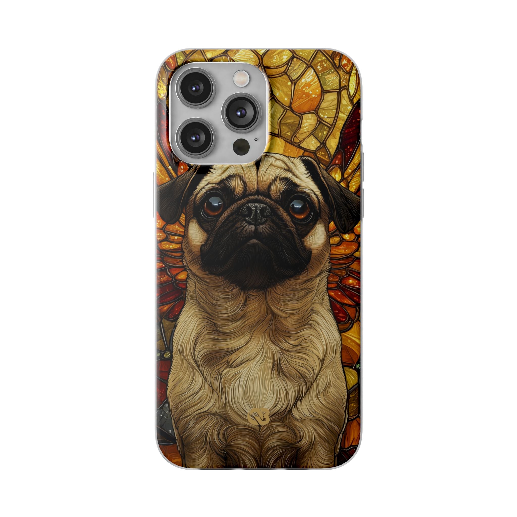 Amber Pug Divinity · Soft Case for iPhone