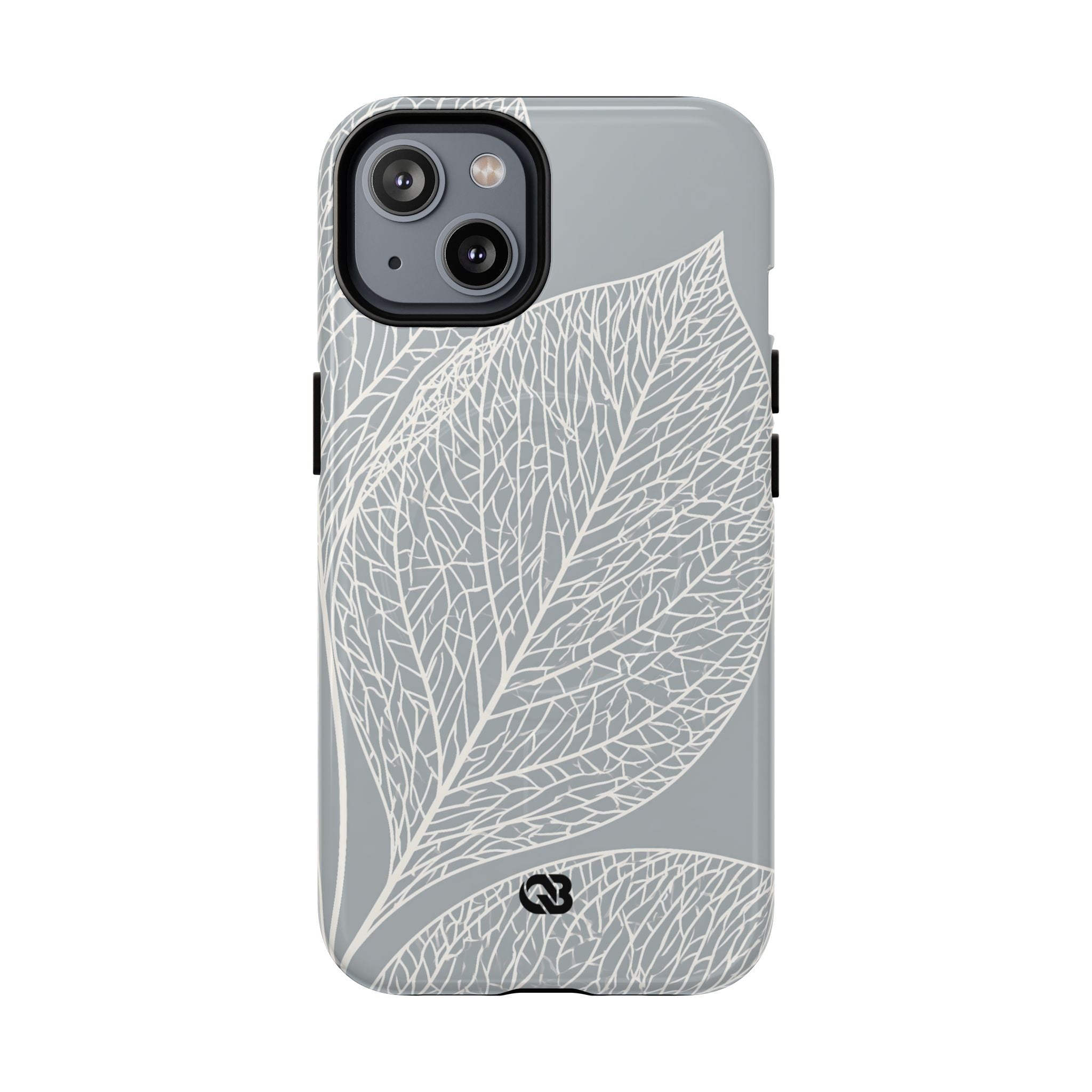 Grey Tough 2.0 Magsafe Phone Case for iPhone - Frosted Ash Veins
