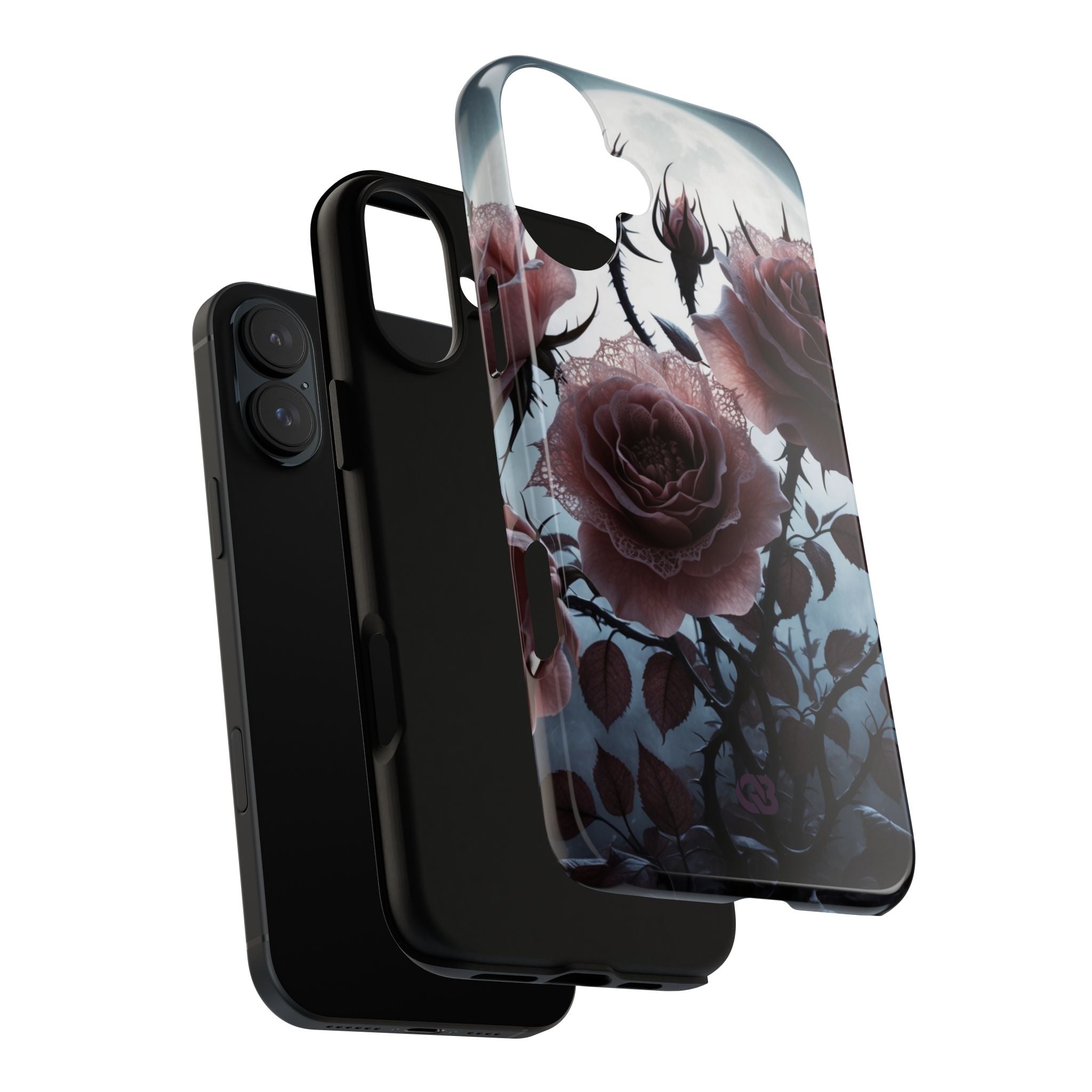 Lunar Lace Petals · Tough Coque de téléphone pour iPhone