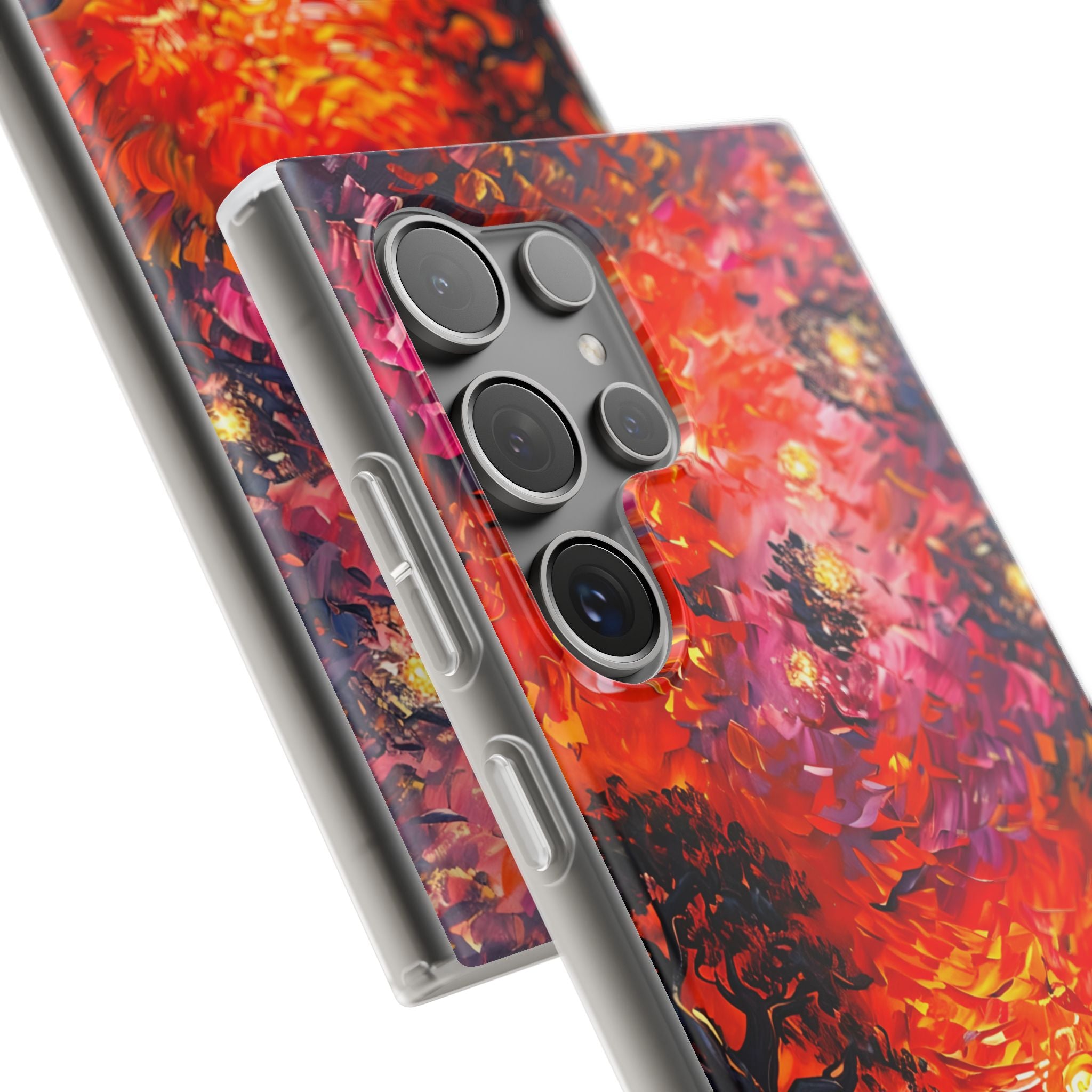 Molten Sky Tree · Soft Handyhülle für Samsung