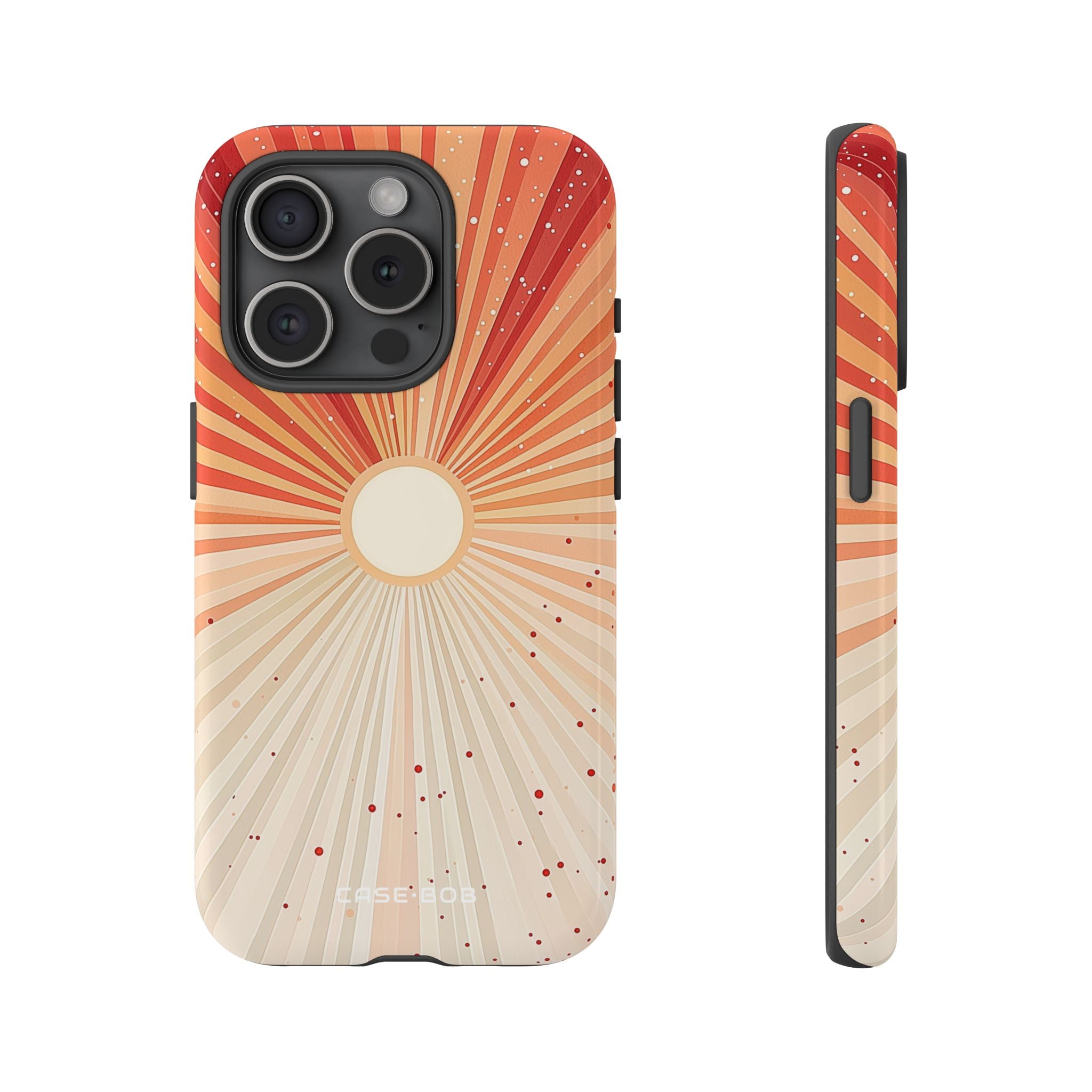 Solar Bloom iPhone 15 Pro Case - Tough