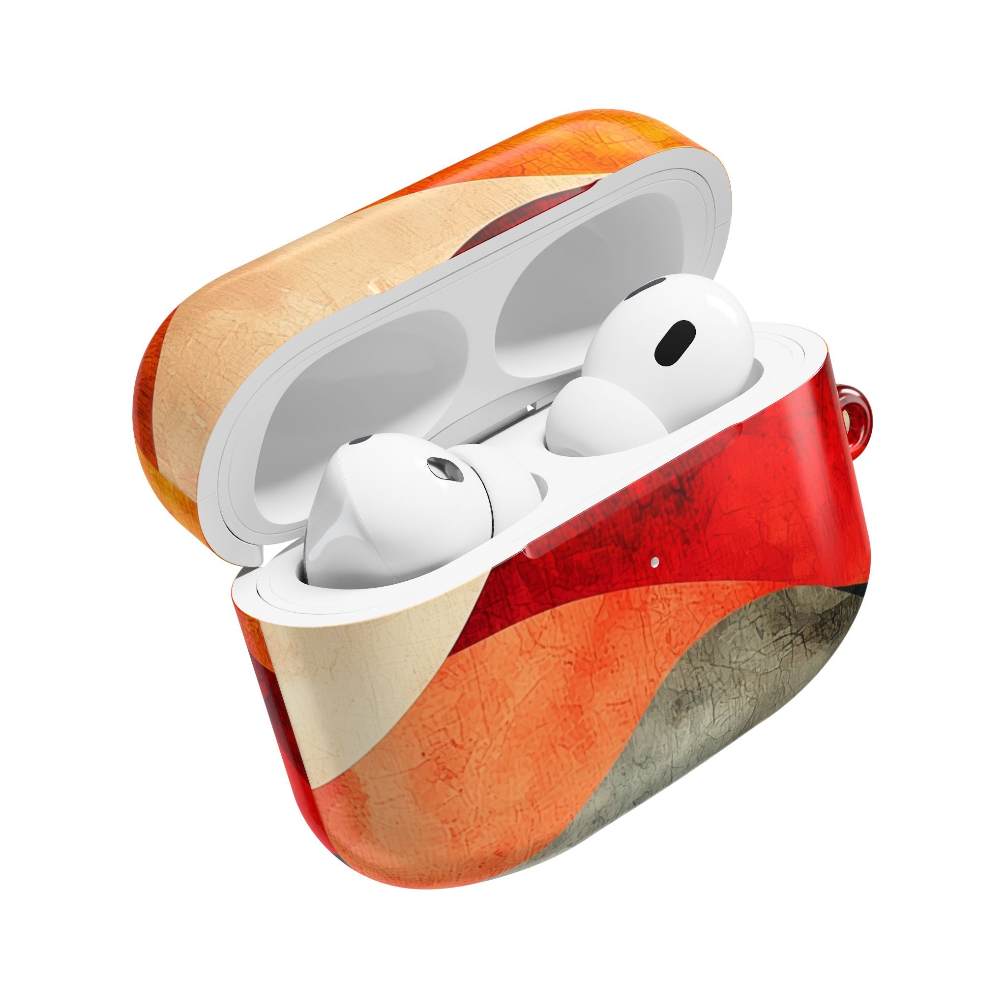Crimson Ripples - AirPods Case