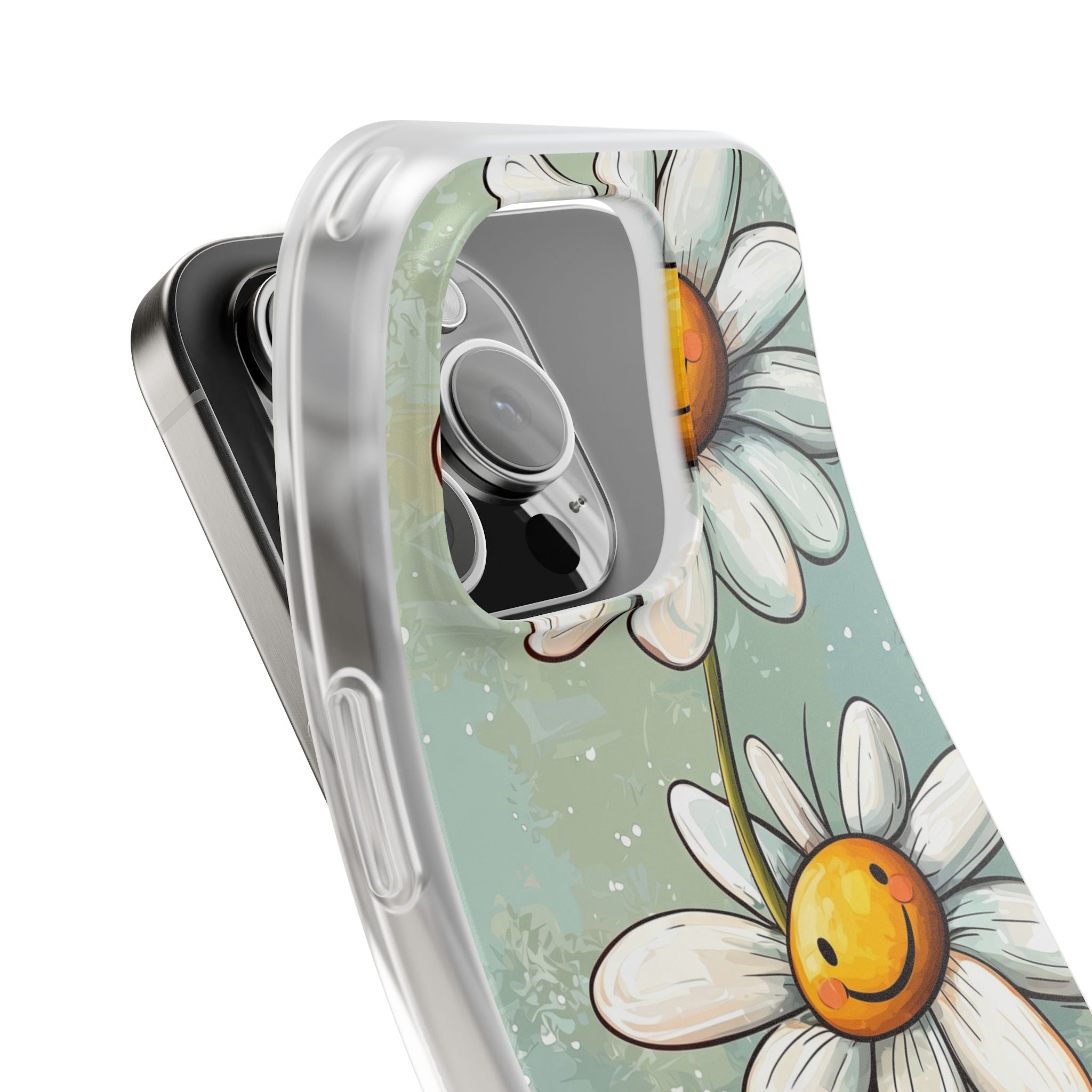 Sonnige Gänseblümchen-Lächeln iPhone 16 Pro Case - Soft