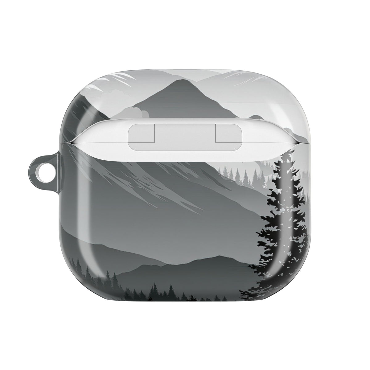 Alpine Horizon · Hard Case for AirPods & AirPods Pro · Black
